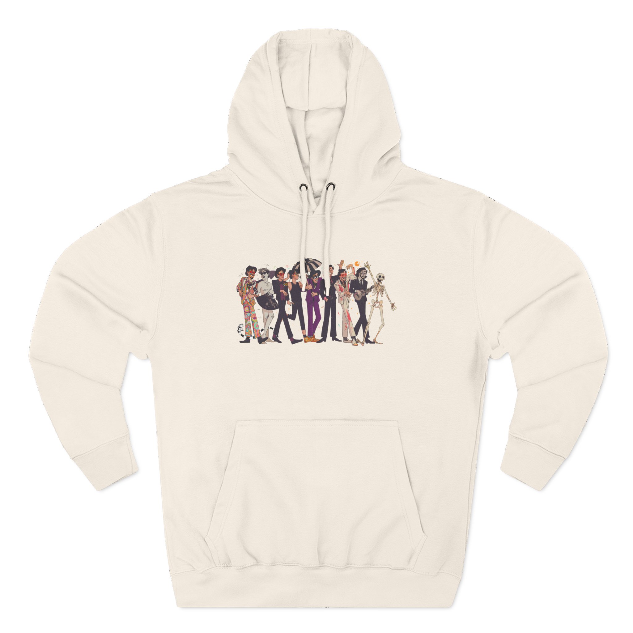 Will Wood Death of the Author Three-Panel Fleece Hoodie