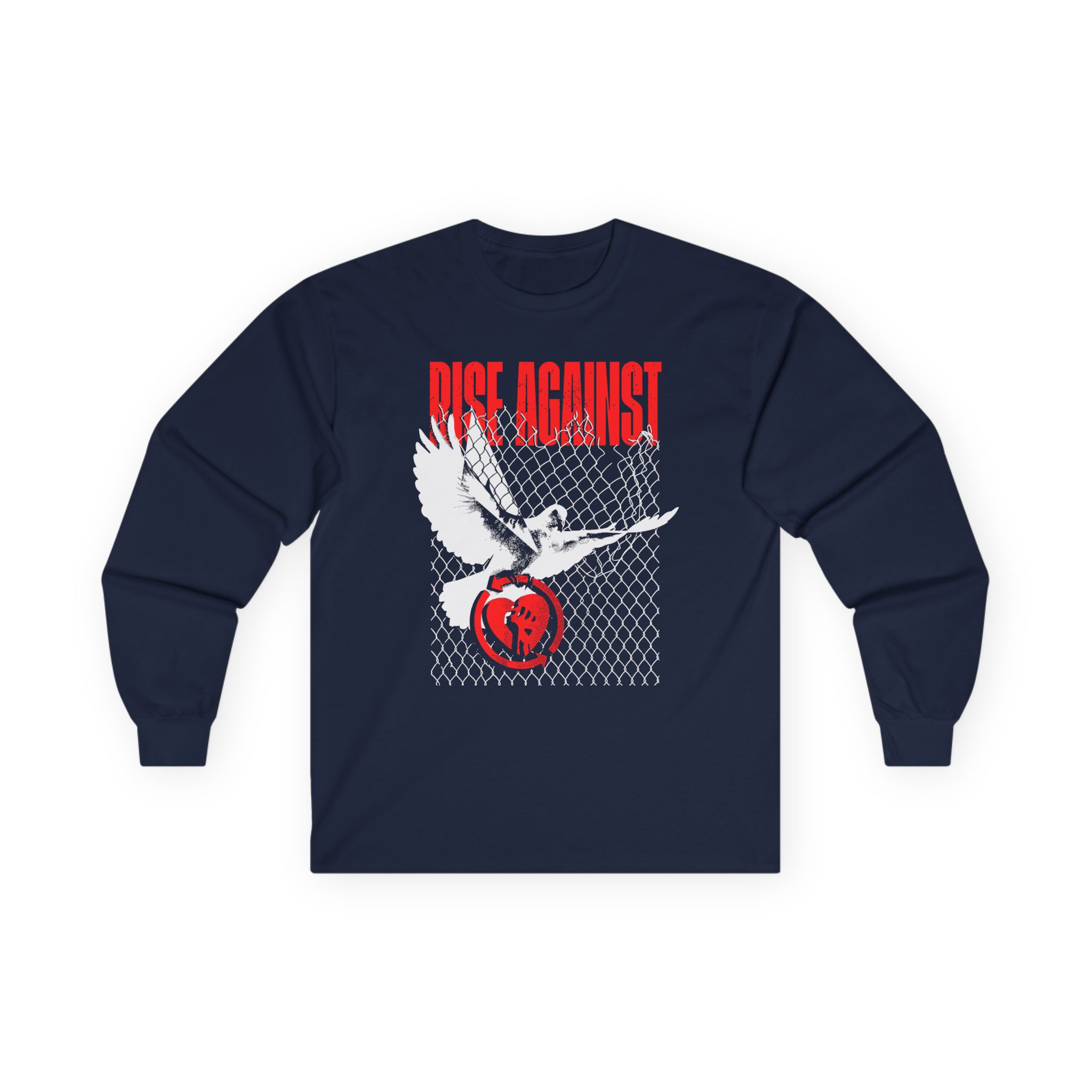Rise Against Caged Dove Unisex Ultra Cotton Long Sleeve Tee