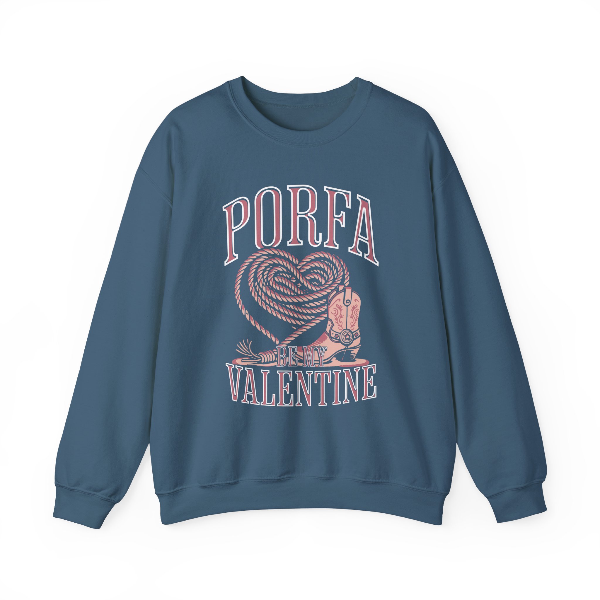 Porfa Be My Valentine Unisex Heavy Blendâ„¢ Crewneck Sweatshirt