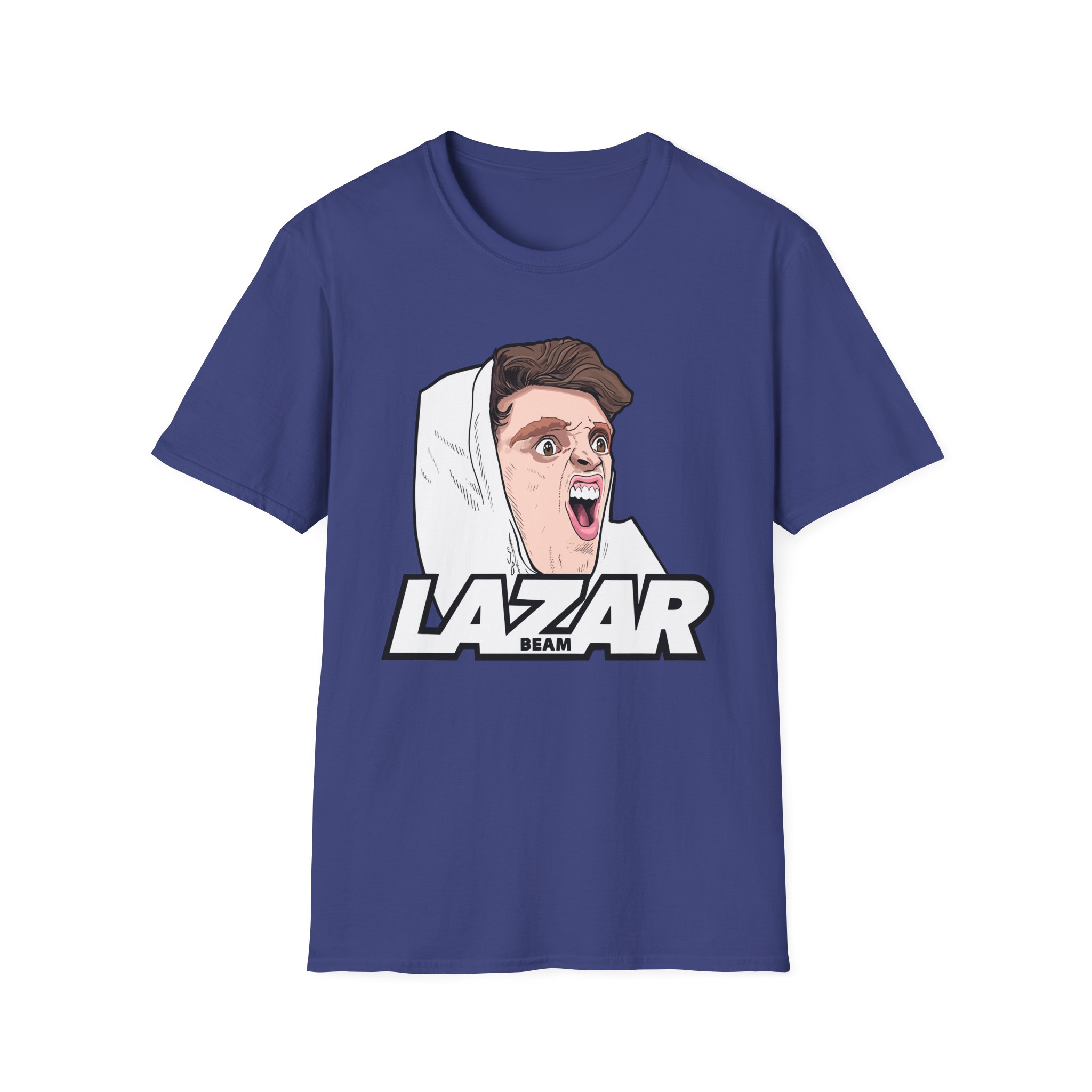 Lazar Silly Face Unisex Softstyle T-Shirt