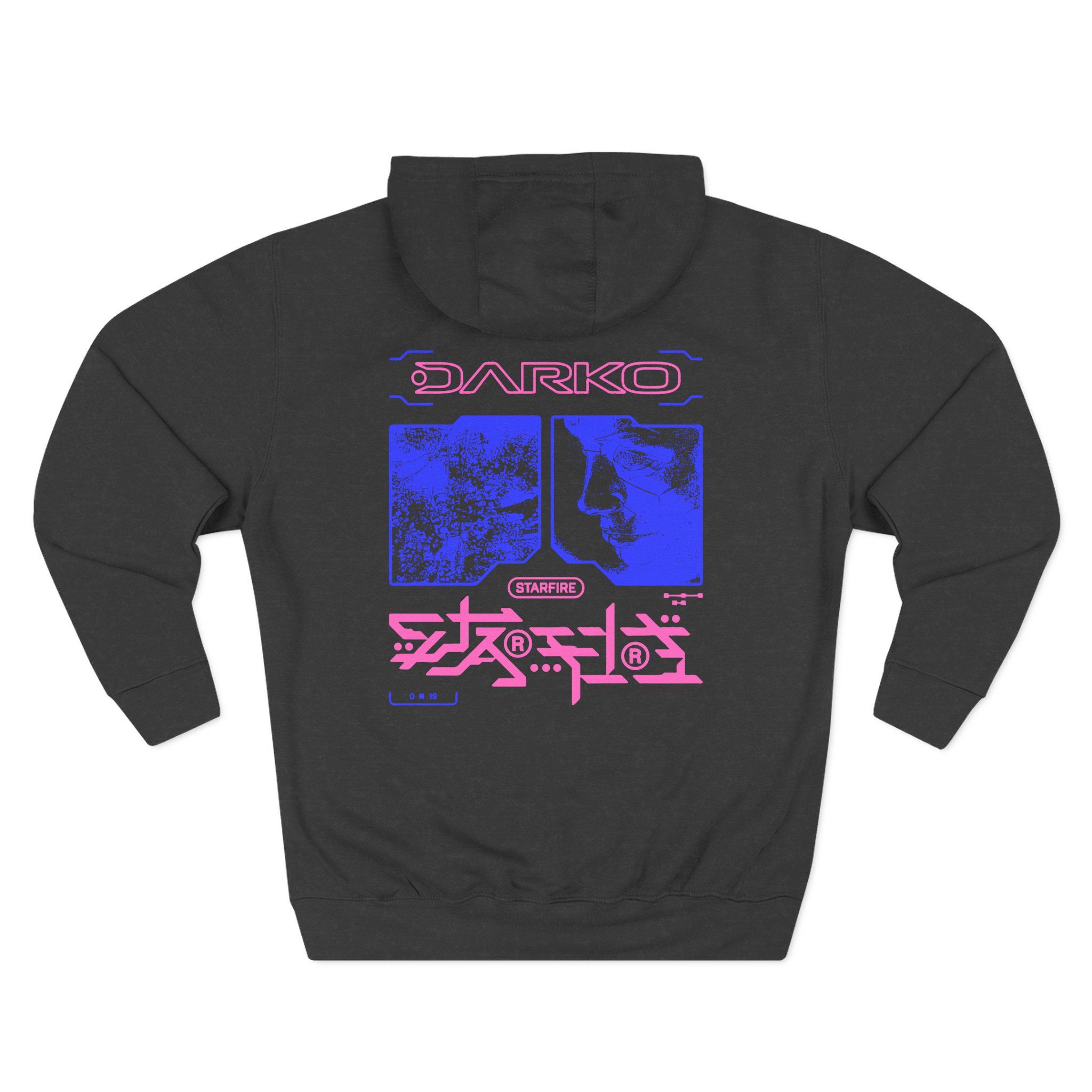 Darko Starfire Three-Panel Fleece Hoodie