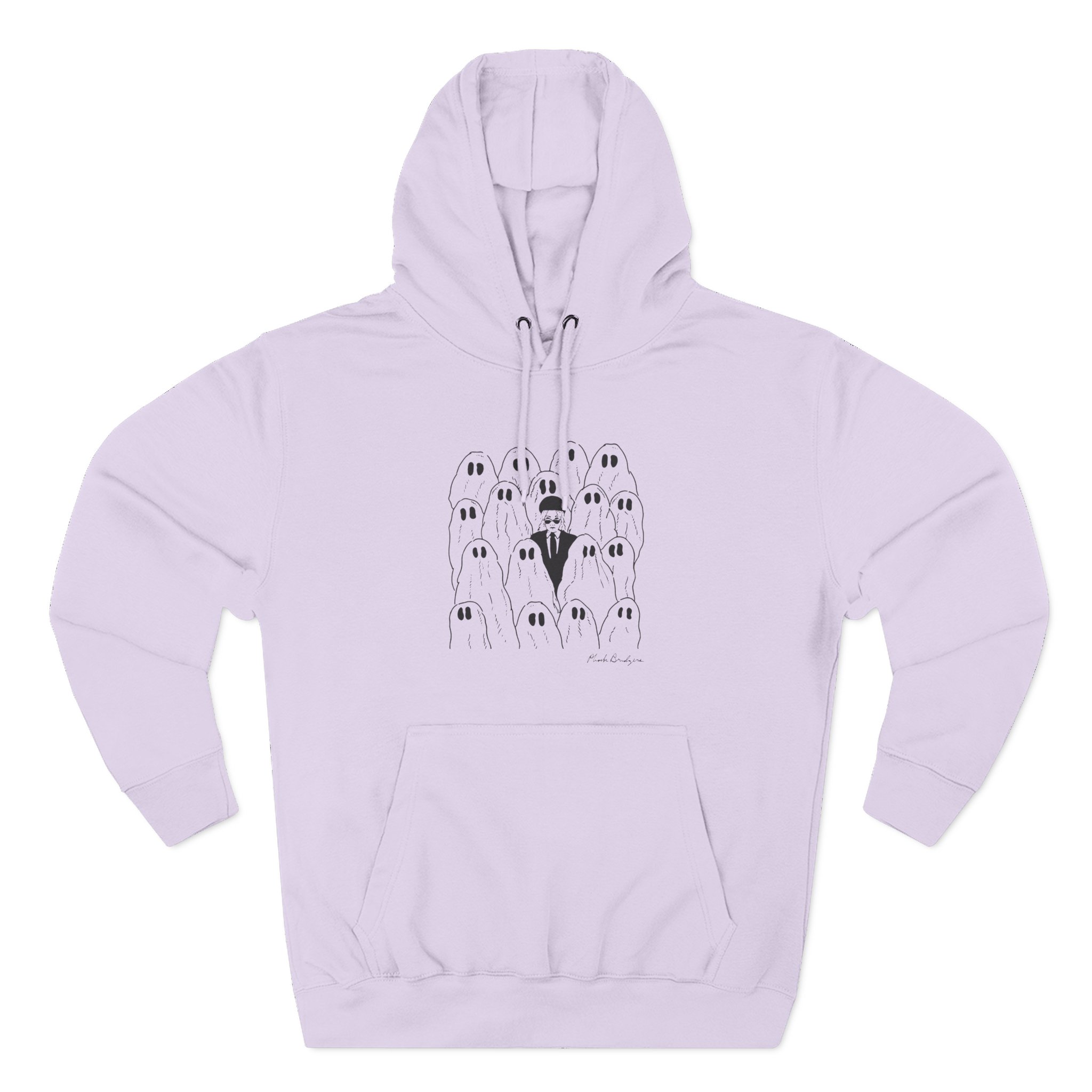 Phoebe Bridgers Ghost Three-Panel Fleece Hoodie