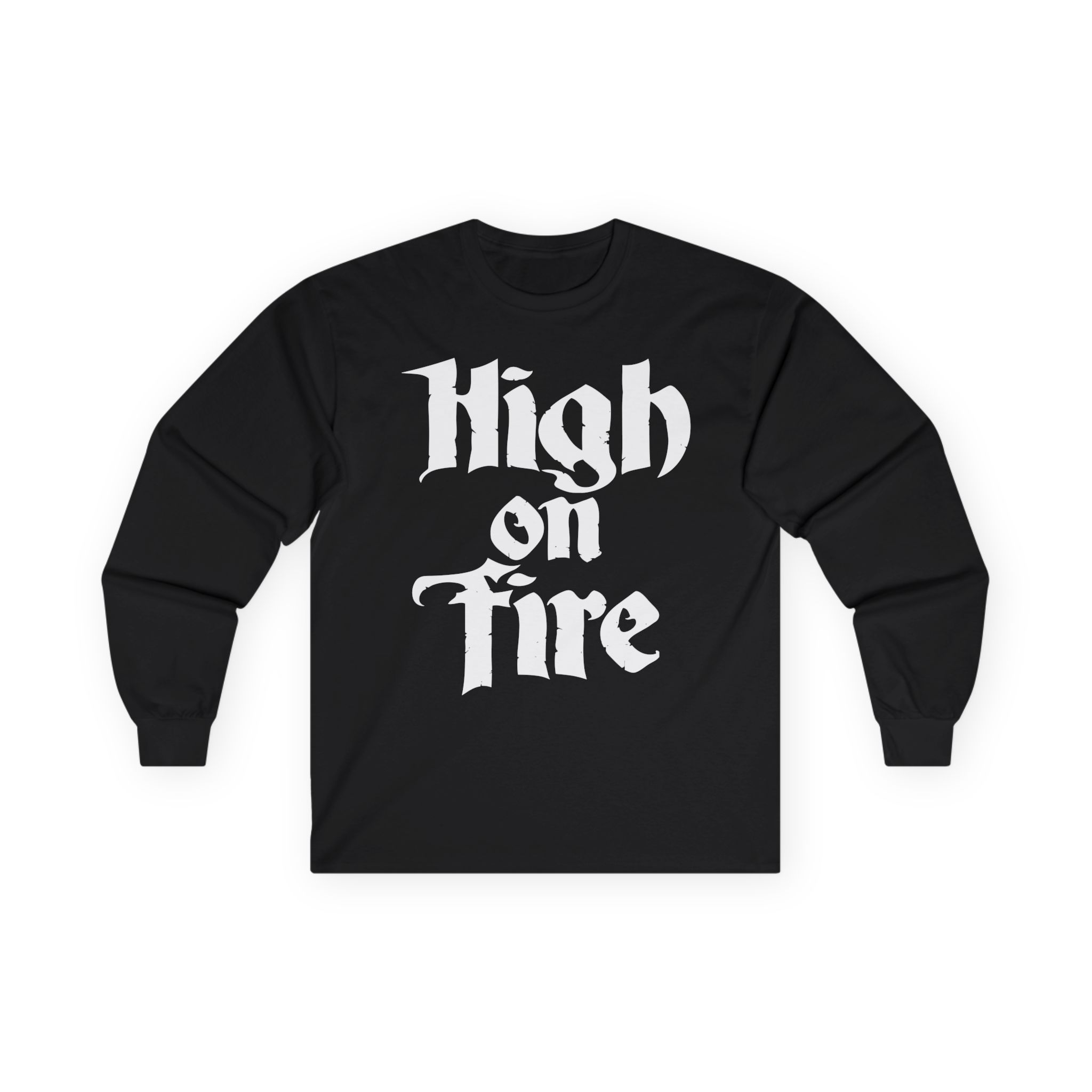 High on Fire Logo Unisex Ultra Cotton Long Sleeve Tee