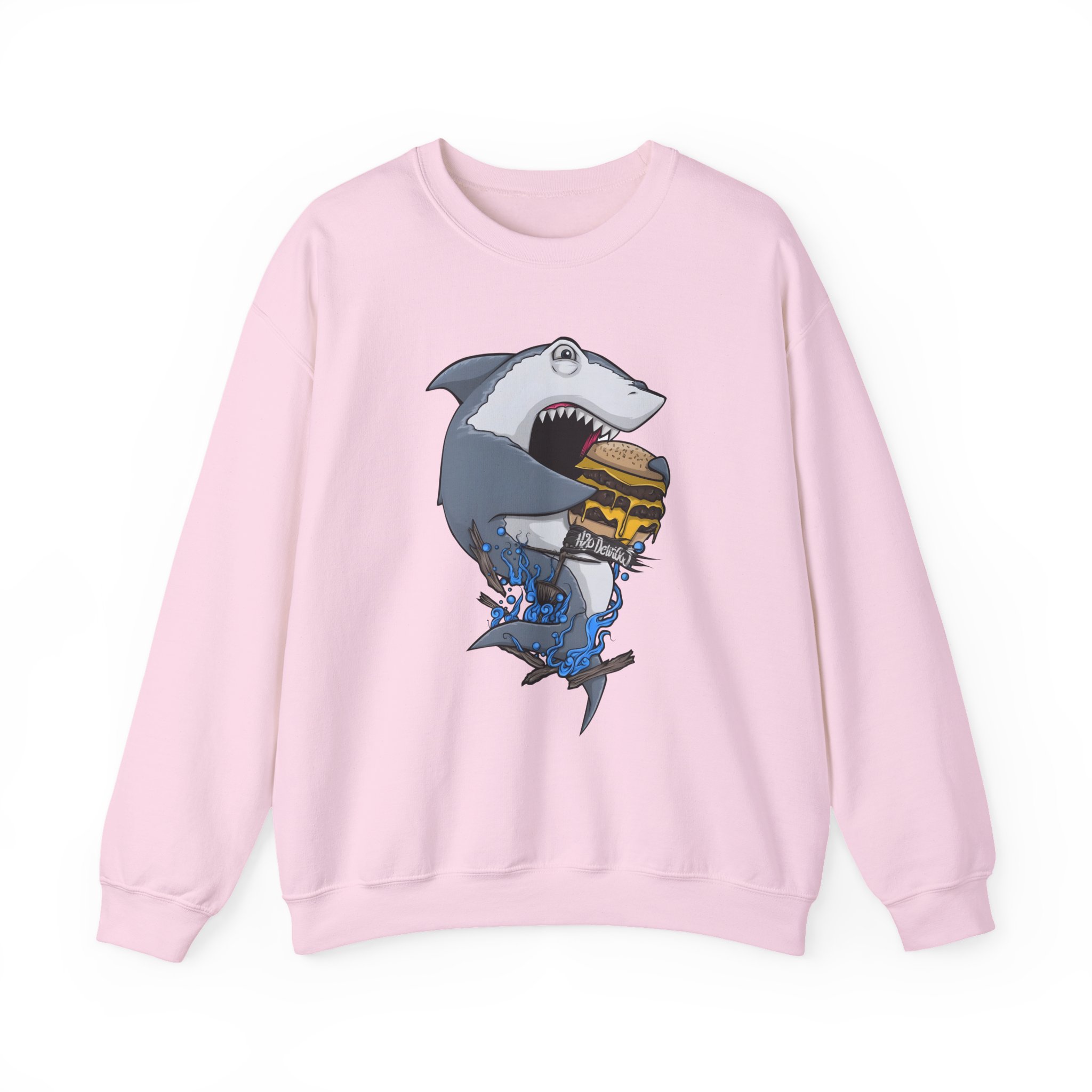 H2odelirious Hungry Shark Unisex Heavy Blendâ„¢ Crewneck Sweatshirt