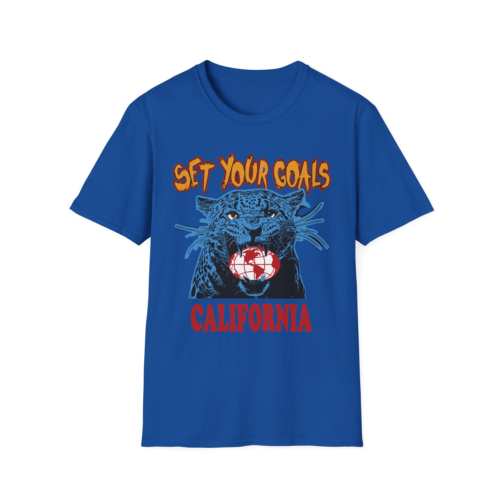 Set Your Goals Jaguar Unisex Softstyle T-Shirt