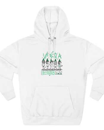 Viagra Boys Gnomes Three-Panel Fleece Hoodie
