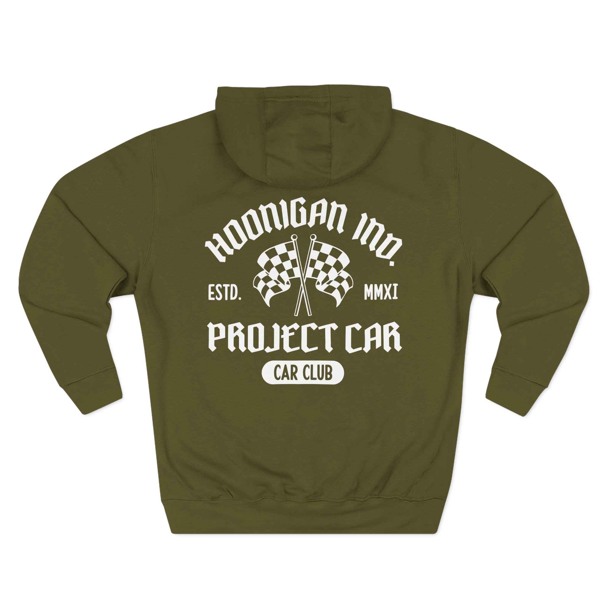 Ken Block Hoonigan Pccc Three-Panel Fleece Hoodie