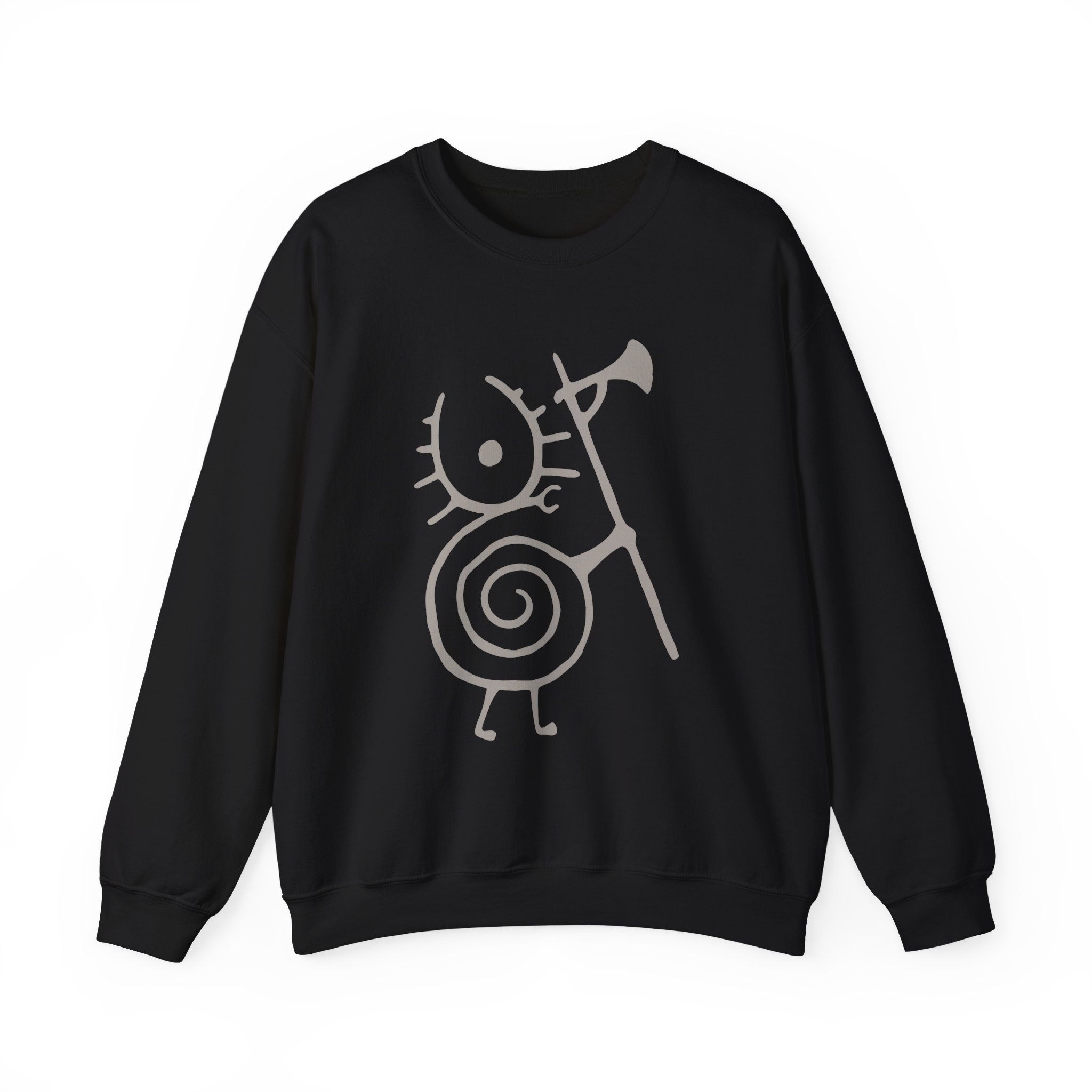 Heilung Warrior Snail Unisex Heavy Blendâ„¢ Crewneck Sweatshirt