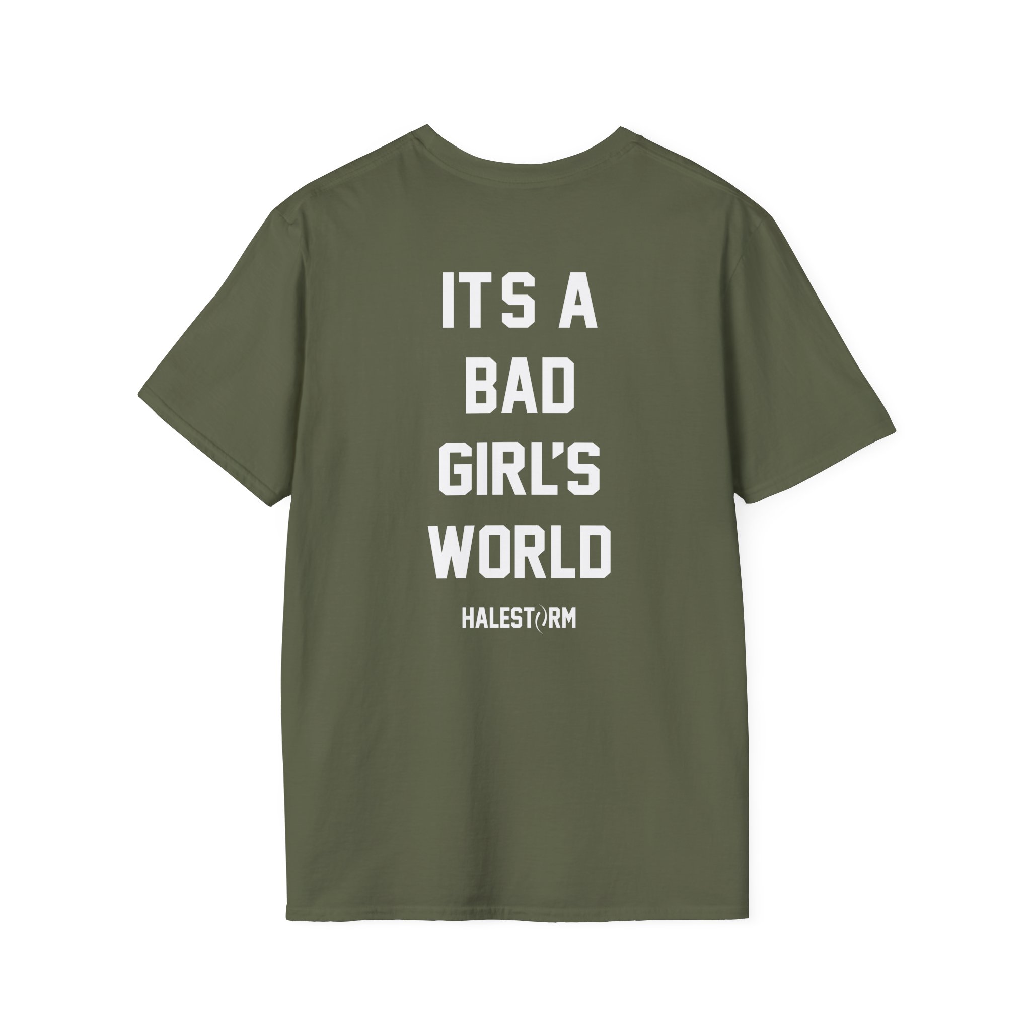 Halestorm It's a Bad Girl's World Unisex Softstyle T-Shirt