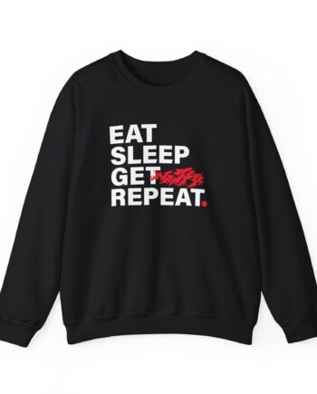 Nasty Eat Sleep Get Repeat Unisex Heavy Blend™ Crewneck Sweatshirt