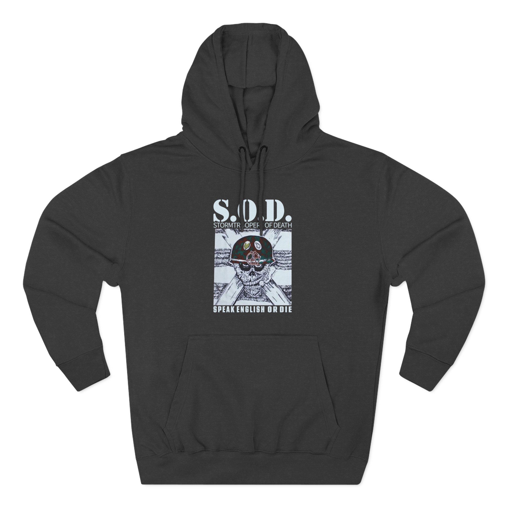 Stormtroopers of Death S.o.d. Band Three-Panel Fleece Hoodie