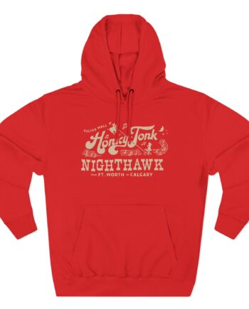 Colter Wall Honky-tonk Nighthawk Three-Panel Fleece Hoodie