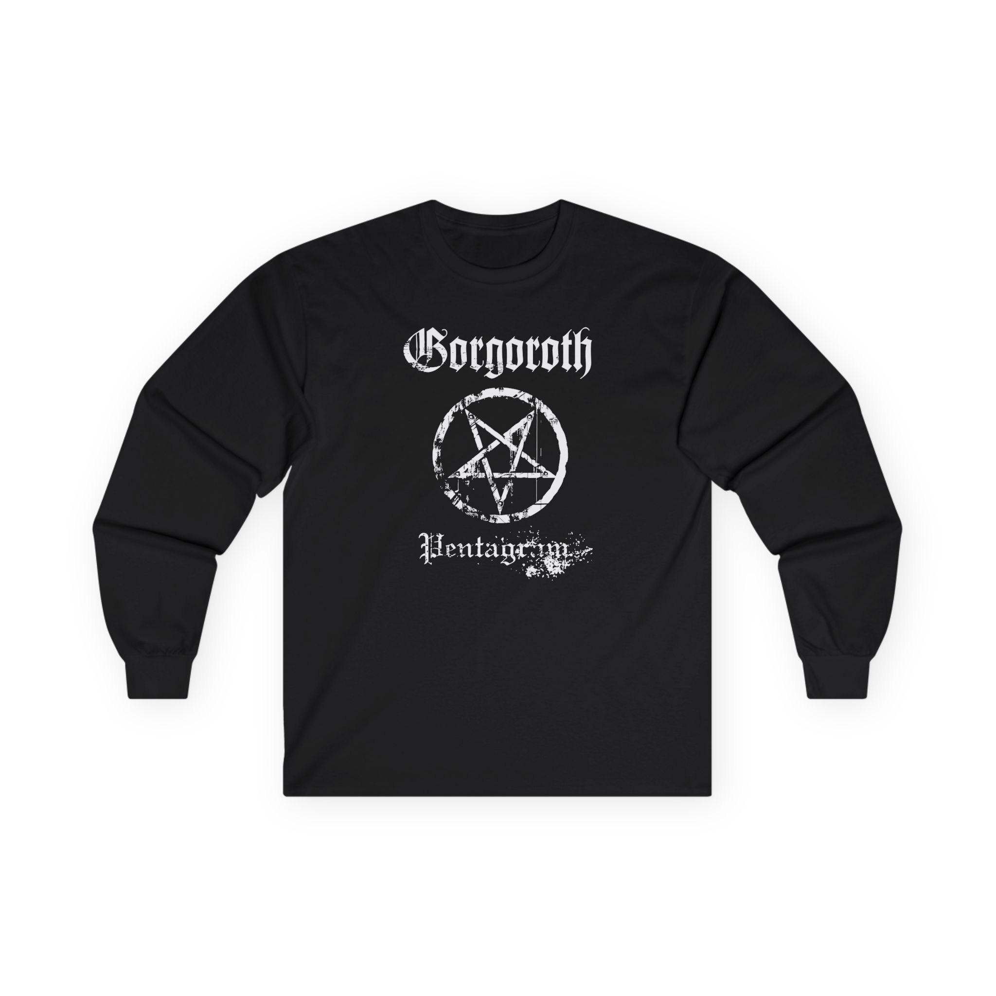 Gorgoroth Pentagram Unisex Ultra Cotton Long Sleeve Tee