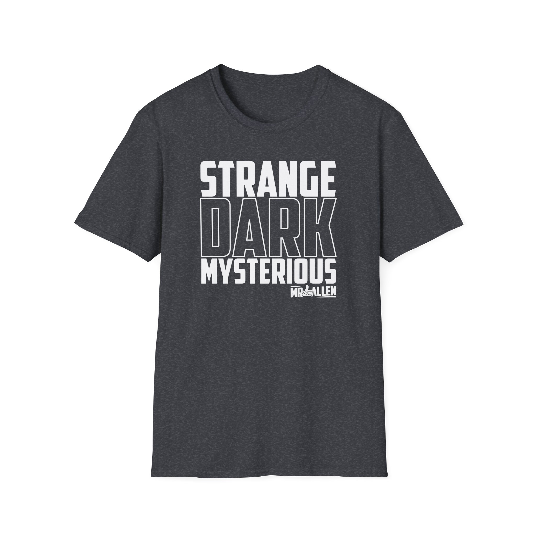 Mrballen Strange Dark Mysterious Unisex Softstyle T-Shirt