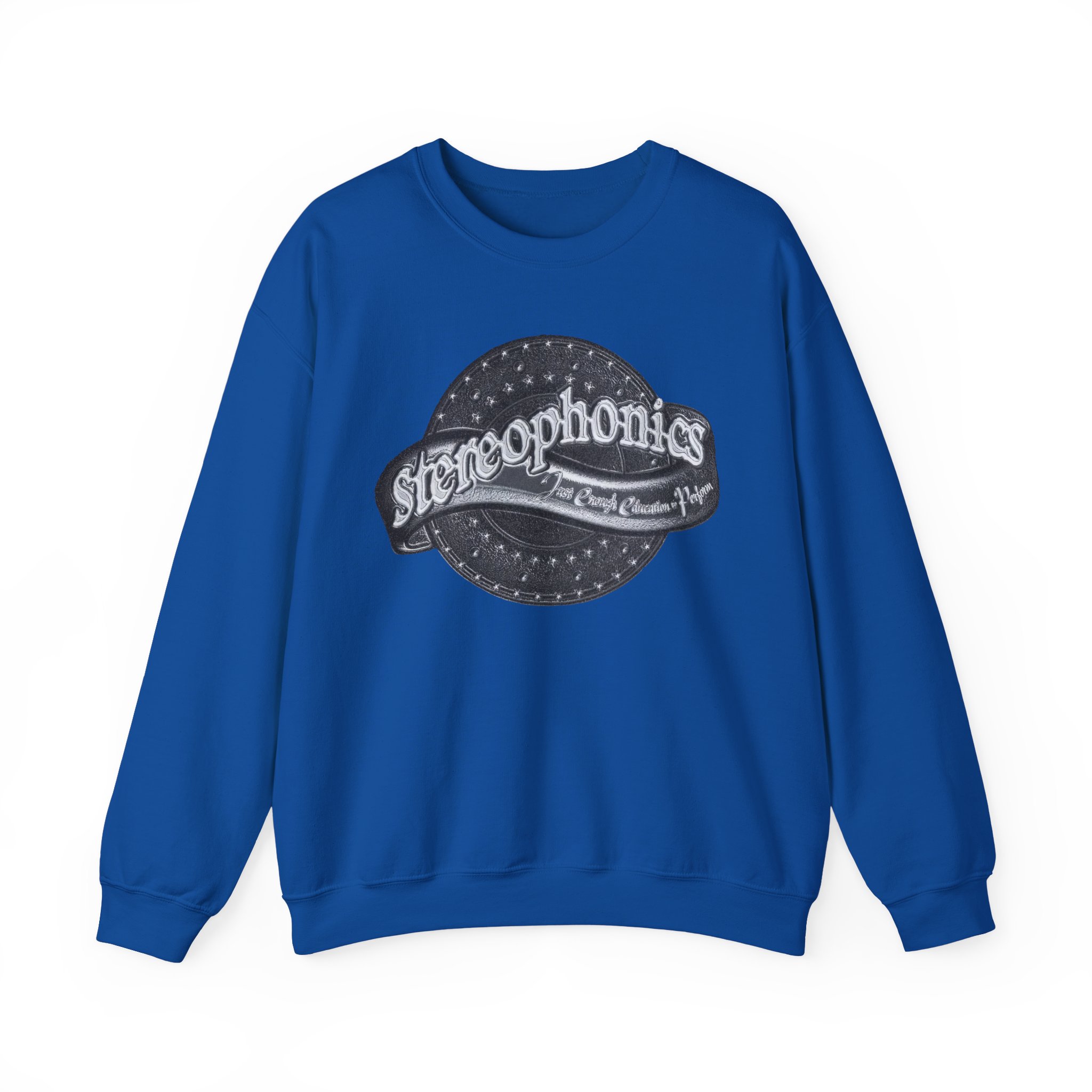 Stereophonics Vintage Just Enough Education to Perform Unisex Heavy Blendâ„¢ Crewneck Sweatshirt