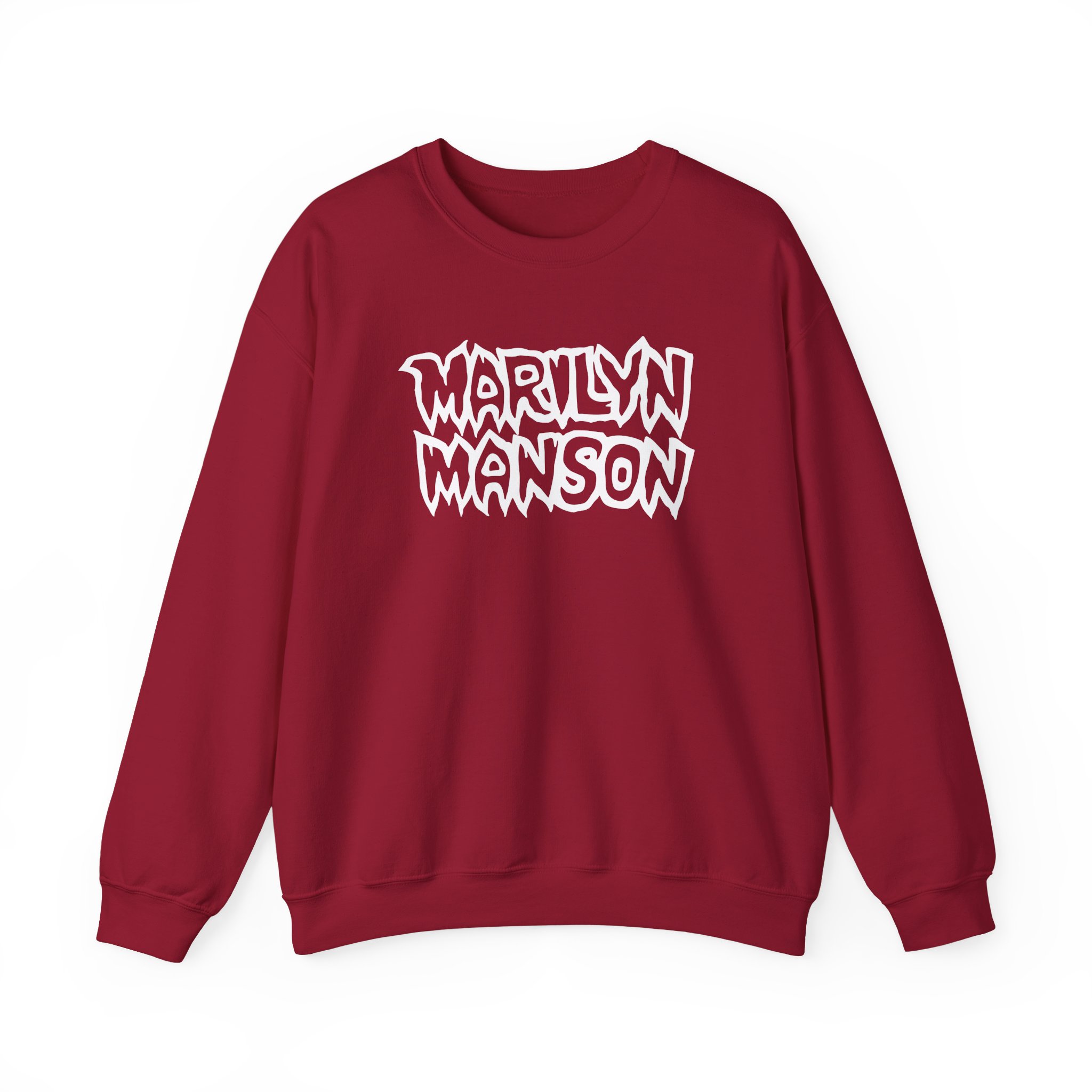 Marilyn Manson Unisex Heavy Blendâ„¢ Crewneck Sweatshirt