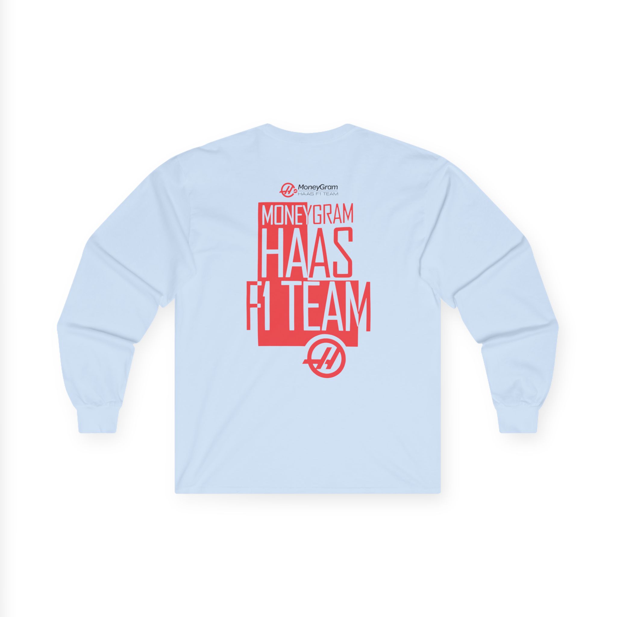 Haas F1 Color Block Unisex Ultra Cotton Long Sleeve Tee