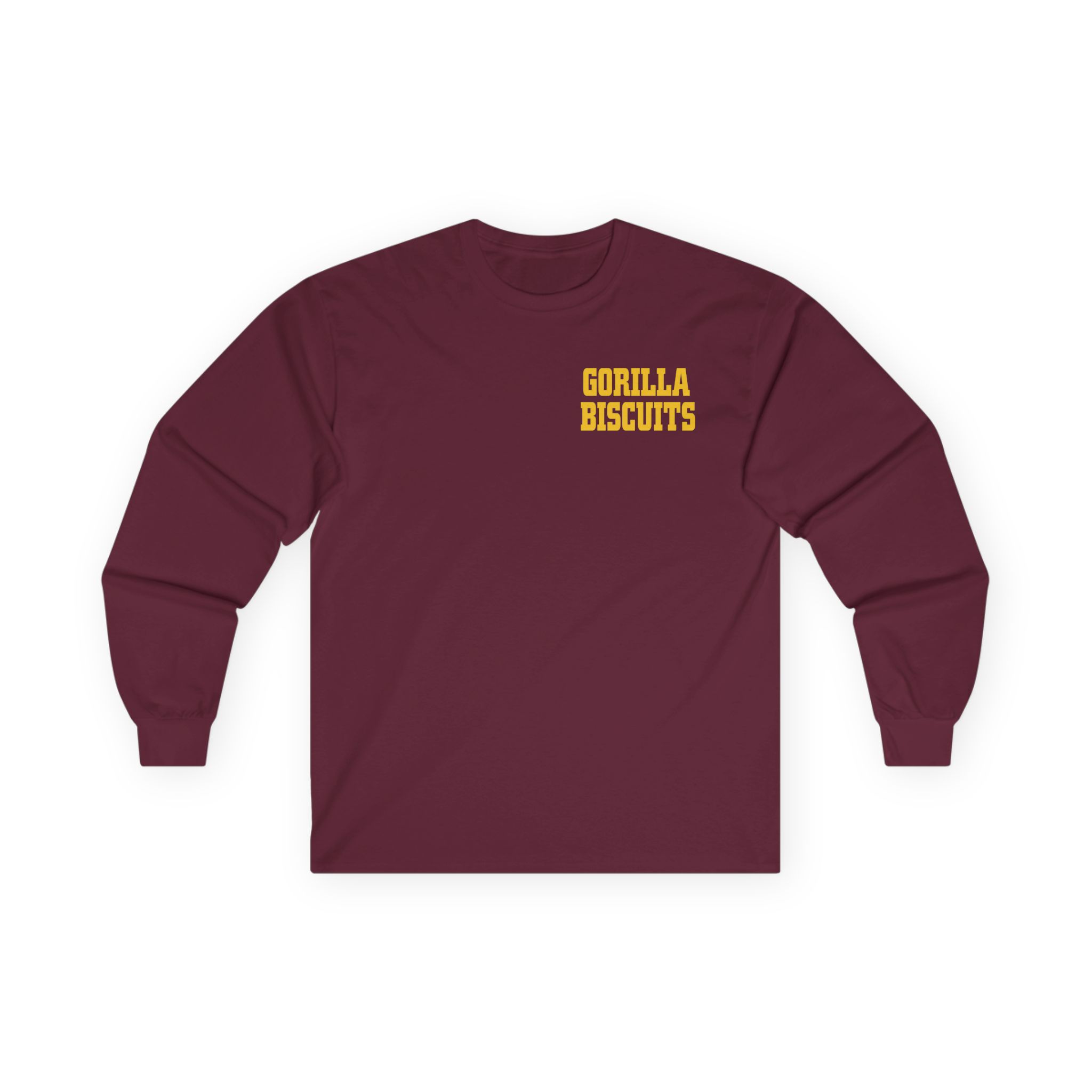 Gorilla Biscuits Hold Your Ground Unisex Ultra Cotton Long Sleeve Tee