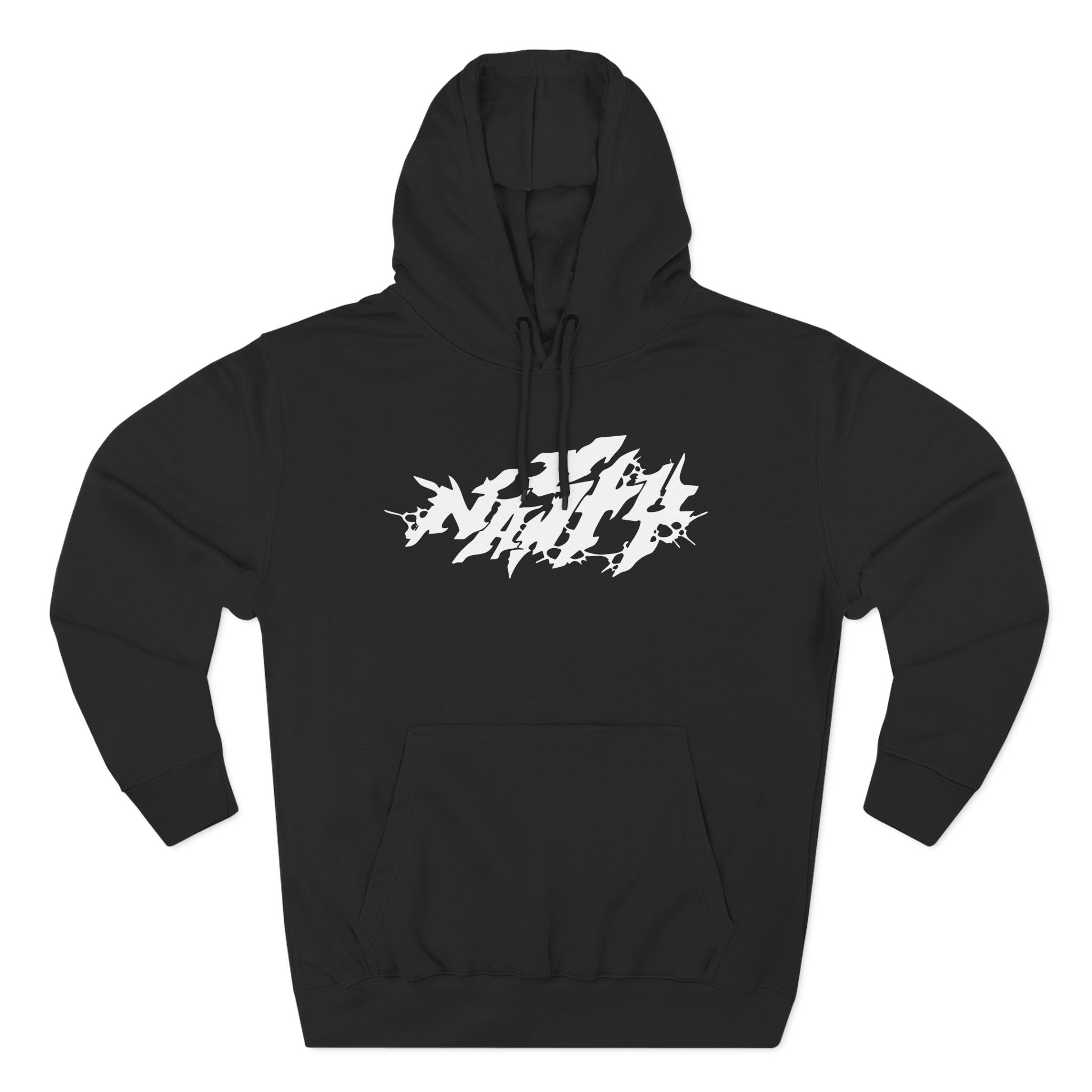 Nasty Anti Social Three-Panel Fleece Hoodie