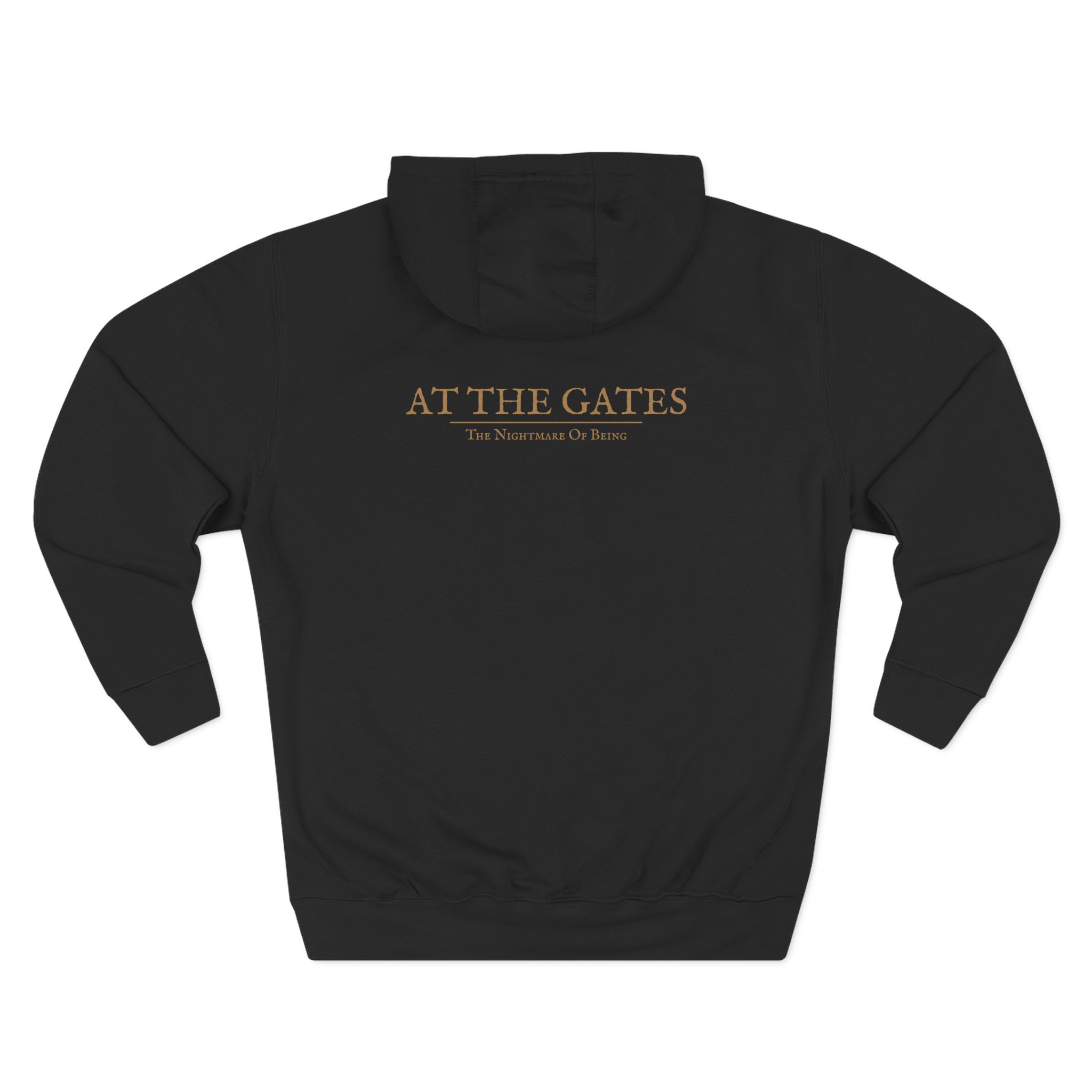 At the Gates the Nightmare of Being Three-panel Fleece Hoodie