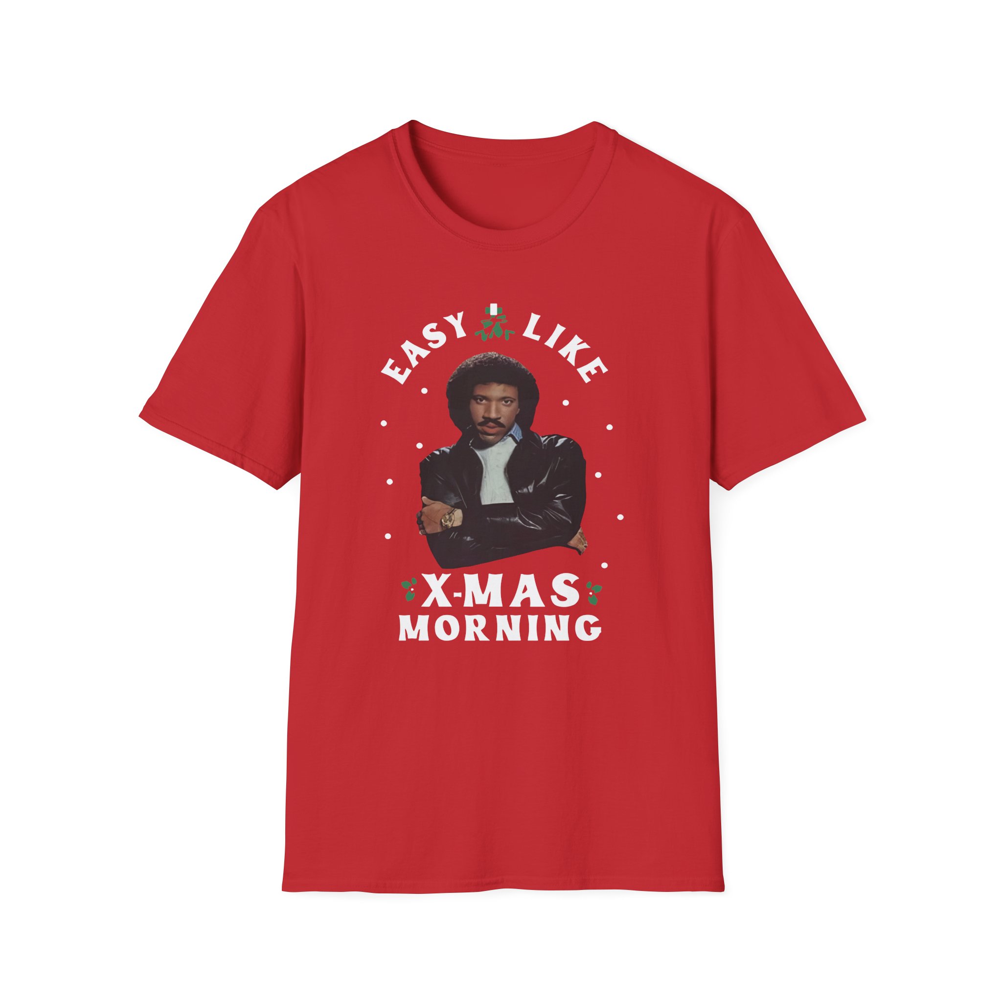 Lionel Richie Easy Like Xmas Morning Unisex Softstyle T-Shirt
