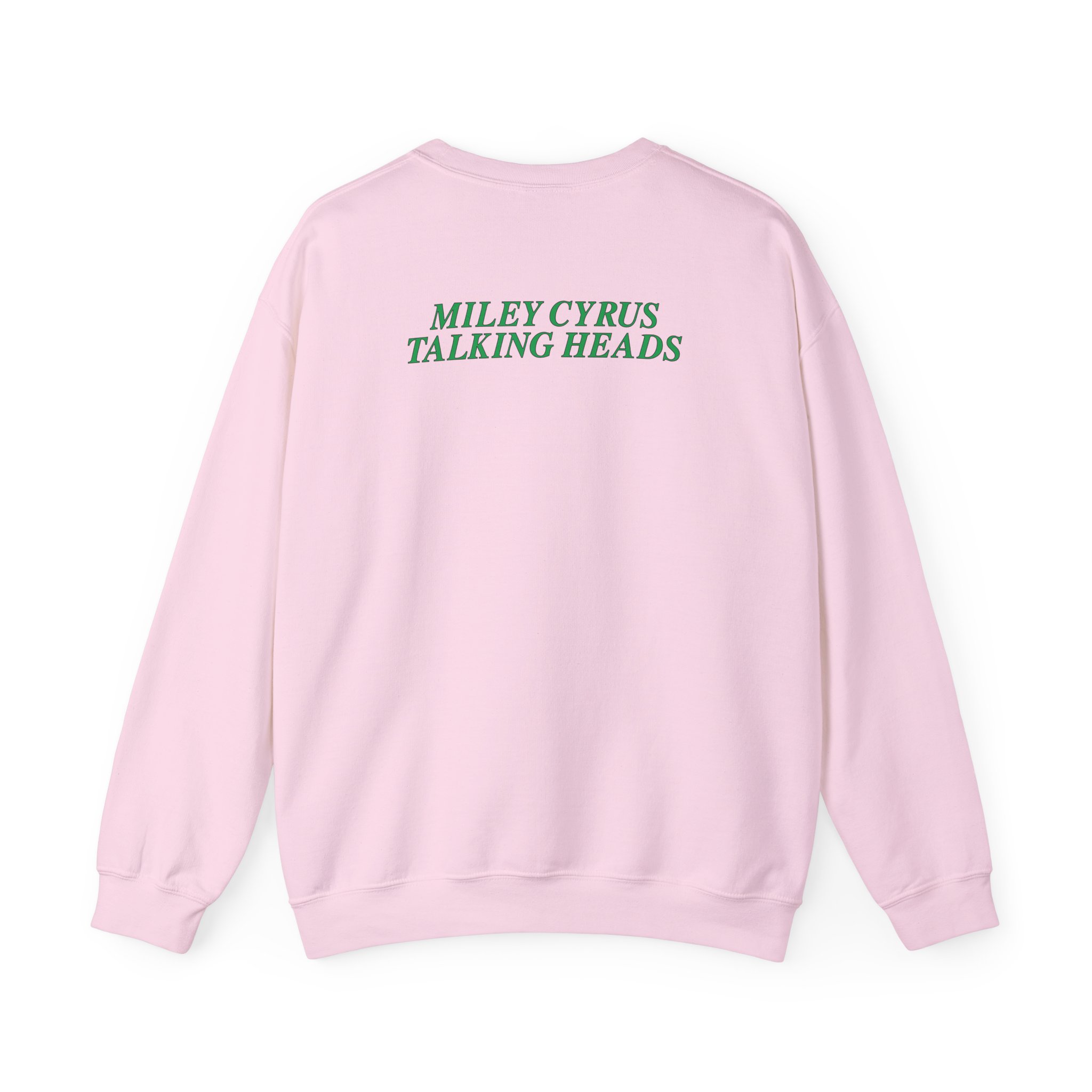 Miley Cyrus Talking Heads X Miley Psycho Killer Unisex Heavy Blendâ„¢ Crewneck Sweatshirt