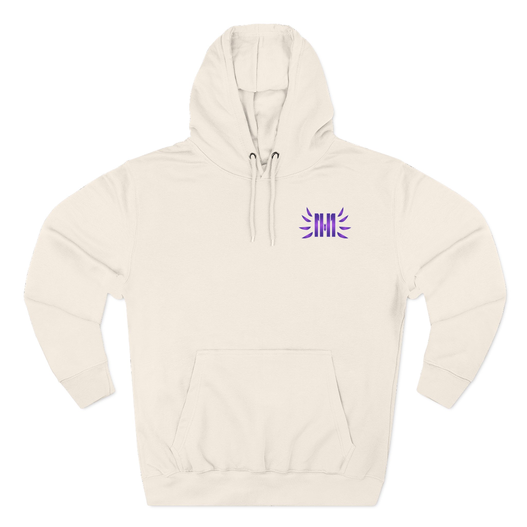 Heelmike Three-Panel Fleece Hoodie
