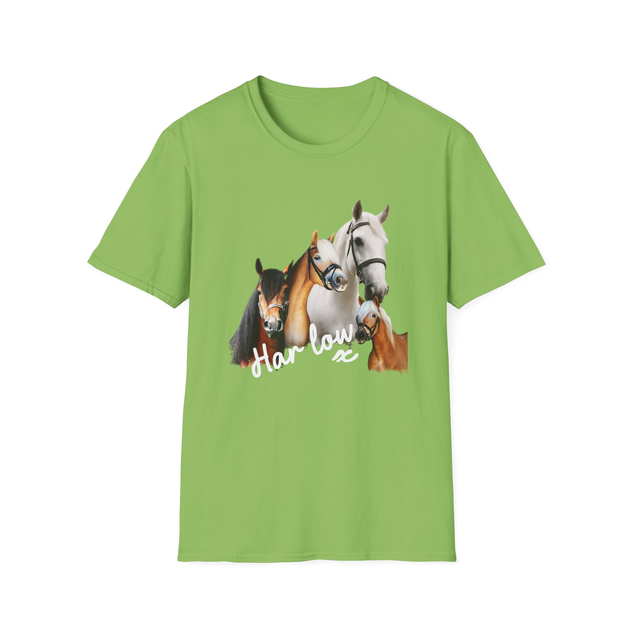Harlow and Popcorn Unisex Softstyle T-Shirt
