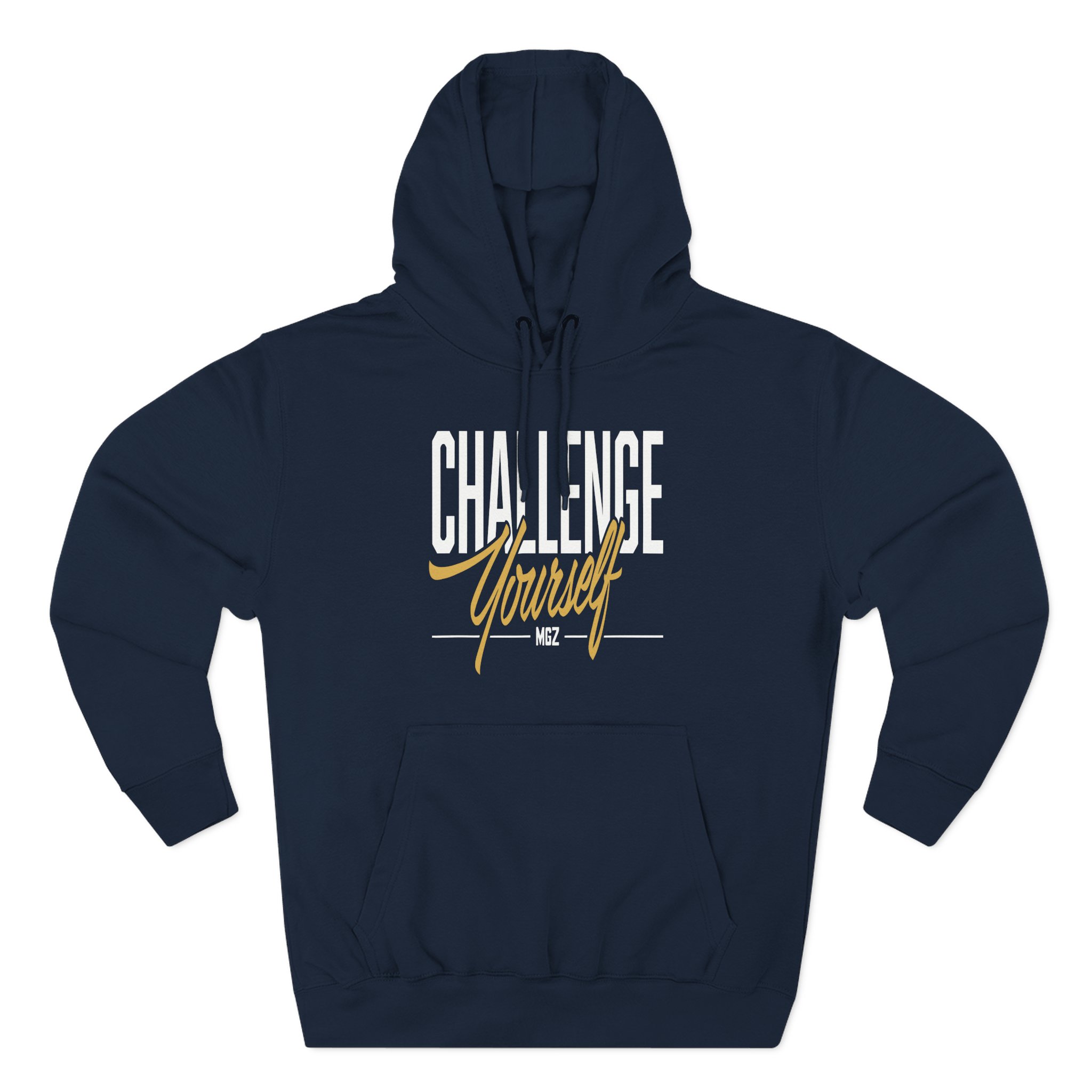Morgz Mgz Challenge Yourself Three-Panel Fleece Hoodie