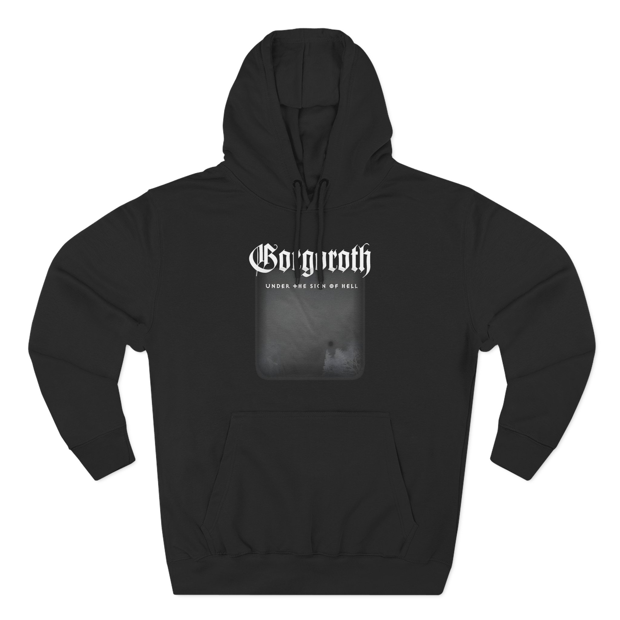 Gorgoroth Under the Sign of Hell Three-Panel Fleece Hoodie
