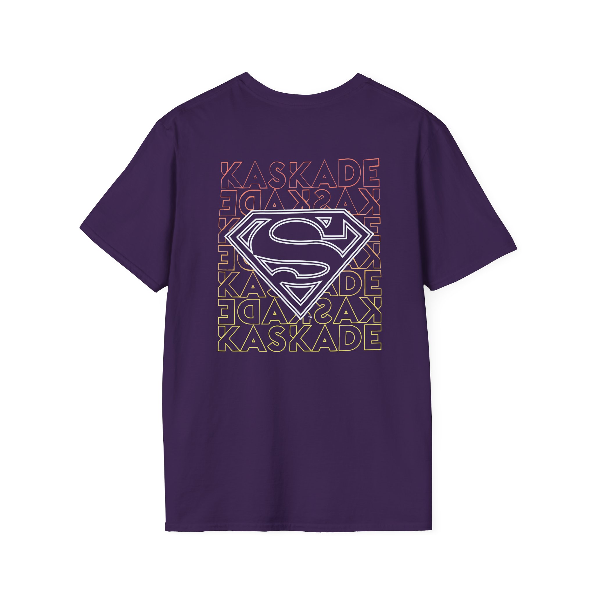 Kaskade X Superman Stacked Unisex Softstyle T-Shirt