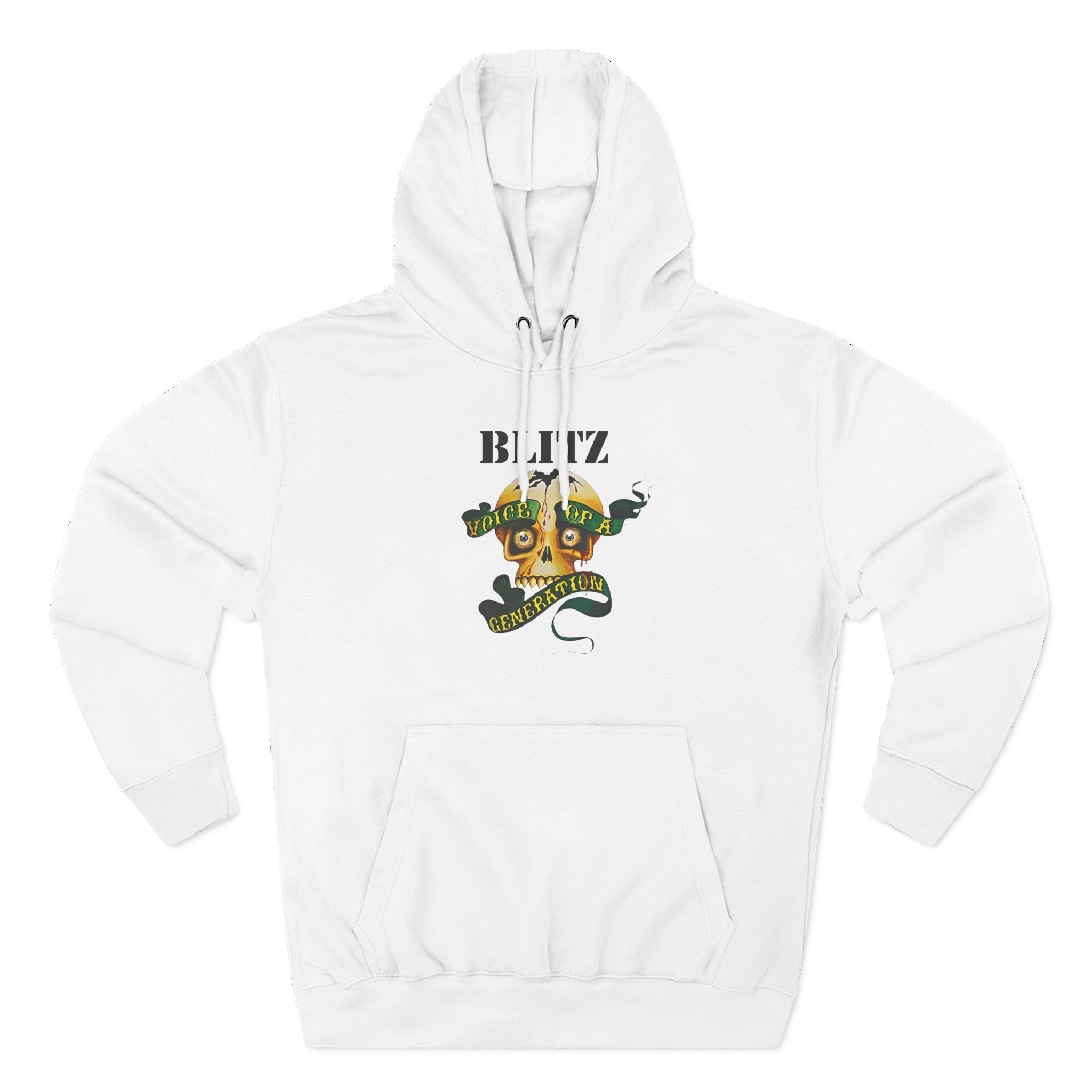 Blitz Voice Of A Generation Three-Panel Fleece Hoodie