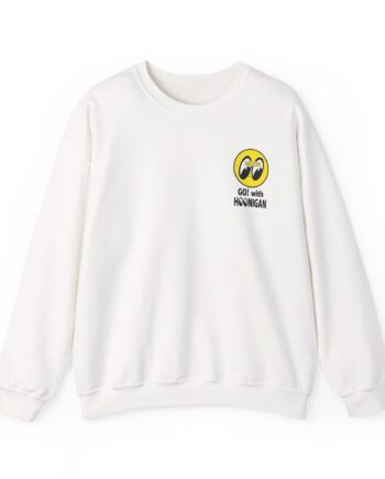Ken Block Hoonigan X Mooneyes Go With Hoon Unisex Heavy Blend™ Crewneck Sweatshirt