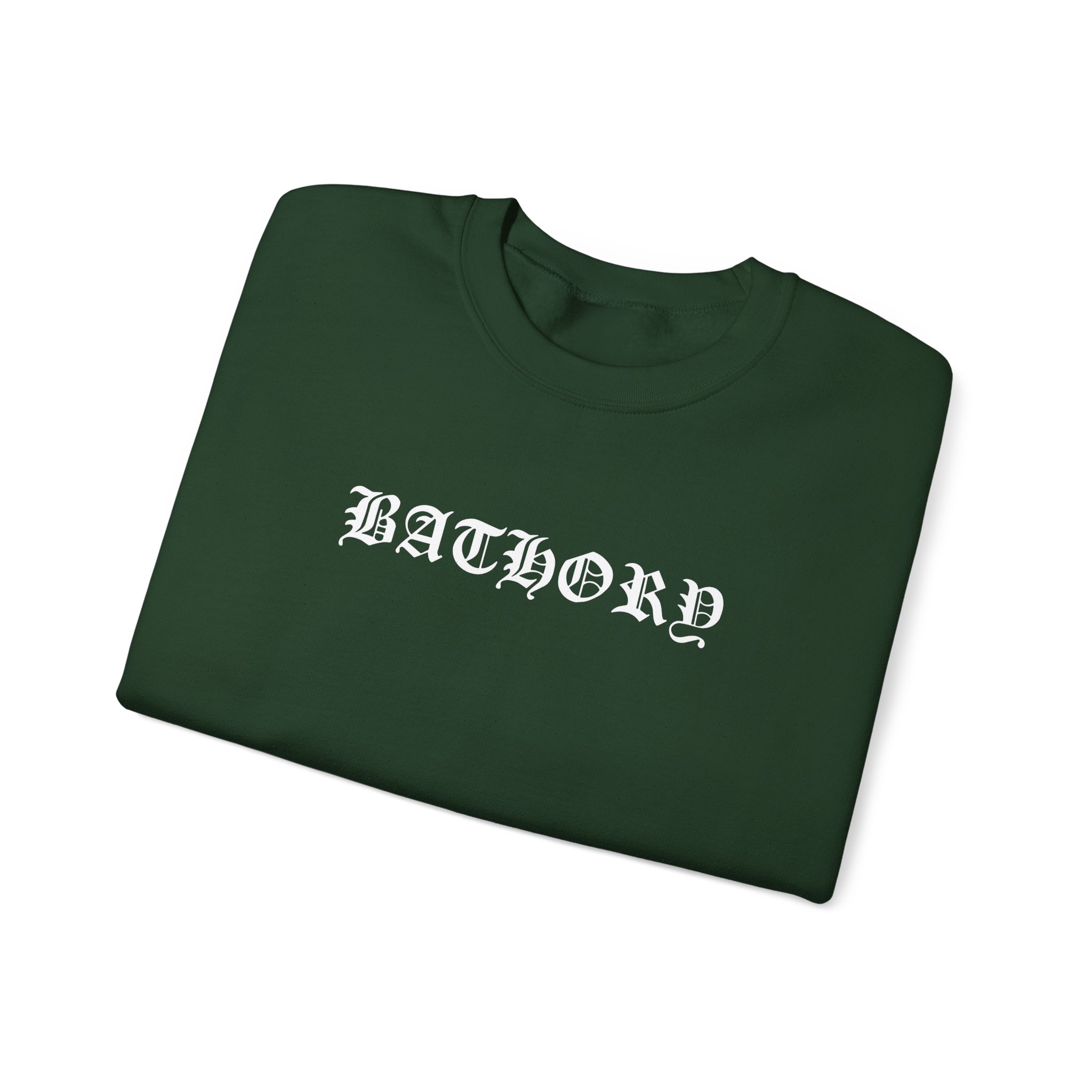 Bathory Logo Unisex Heavy Blend Crewneck Sweatshirt