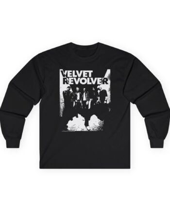 Velvet Revolver Velvet Skull Military Unisex Ultra Cotton Long Sleeve Tee