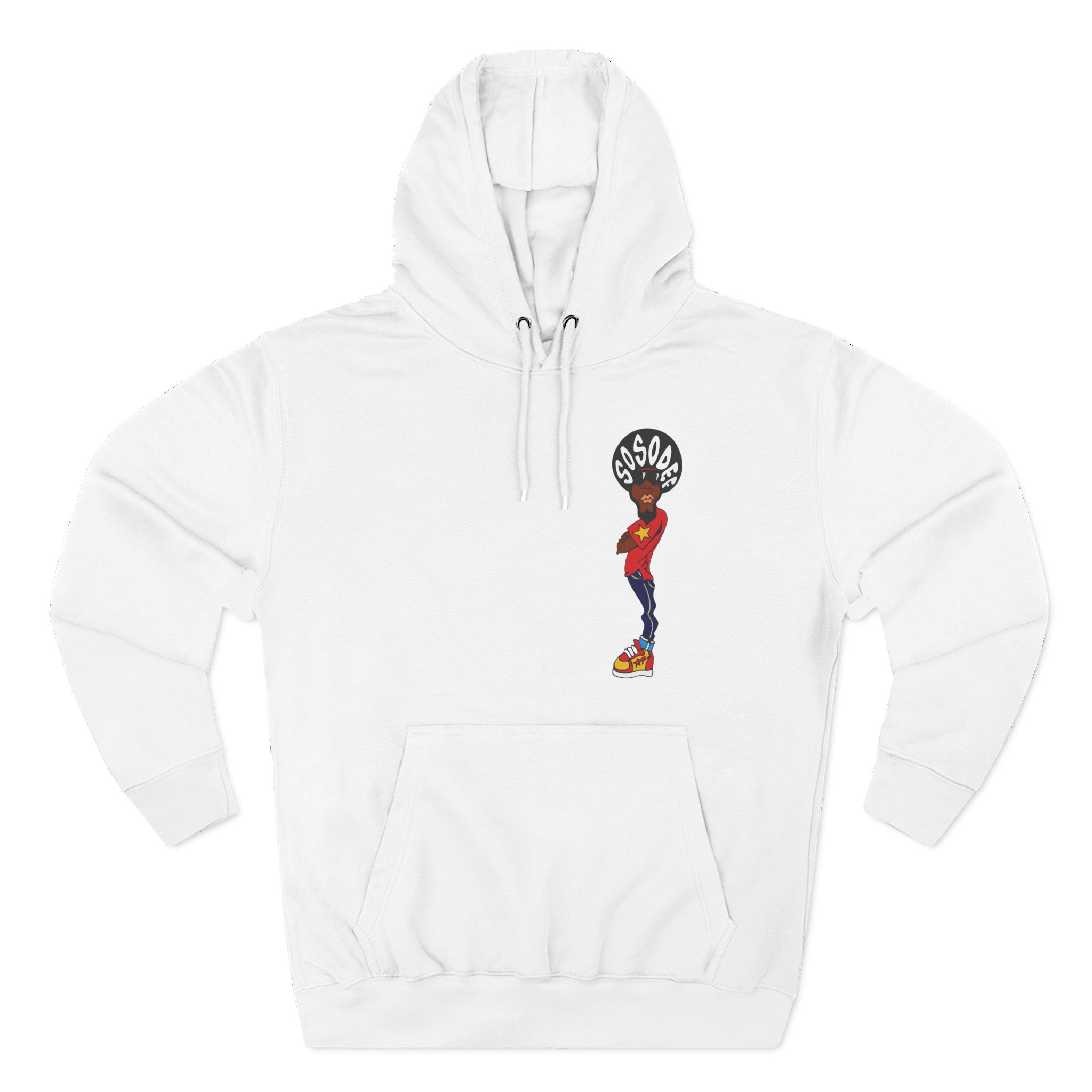 Afroman So So Def Afroman Three-Panel Fleece Hoodie