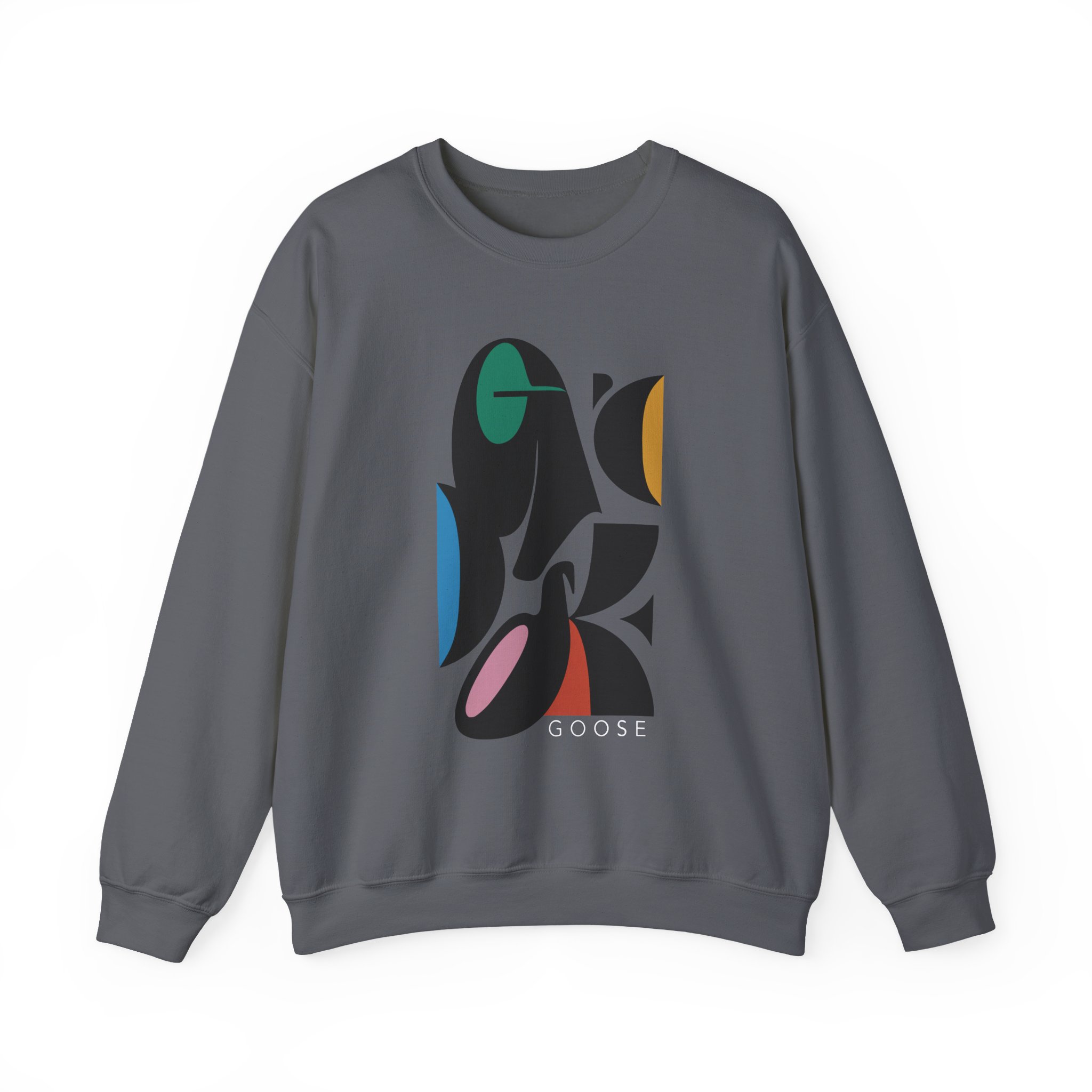 Goose Warp Spheres Unisex Heavy Blendâ„¢ Crewneck Sweatshirt