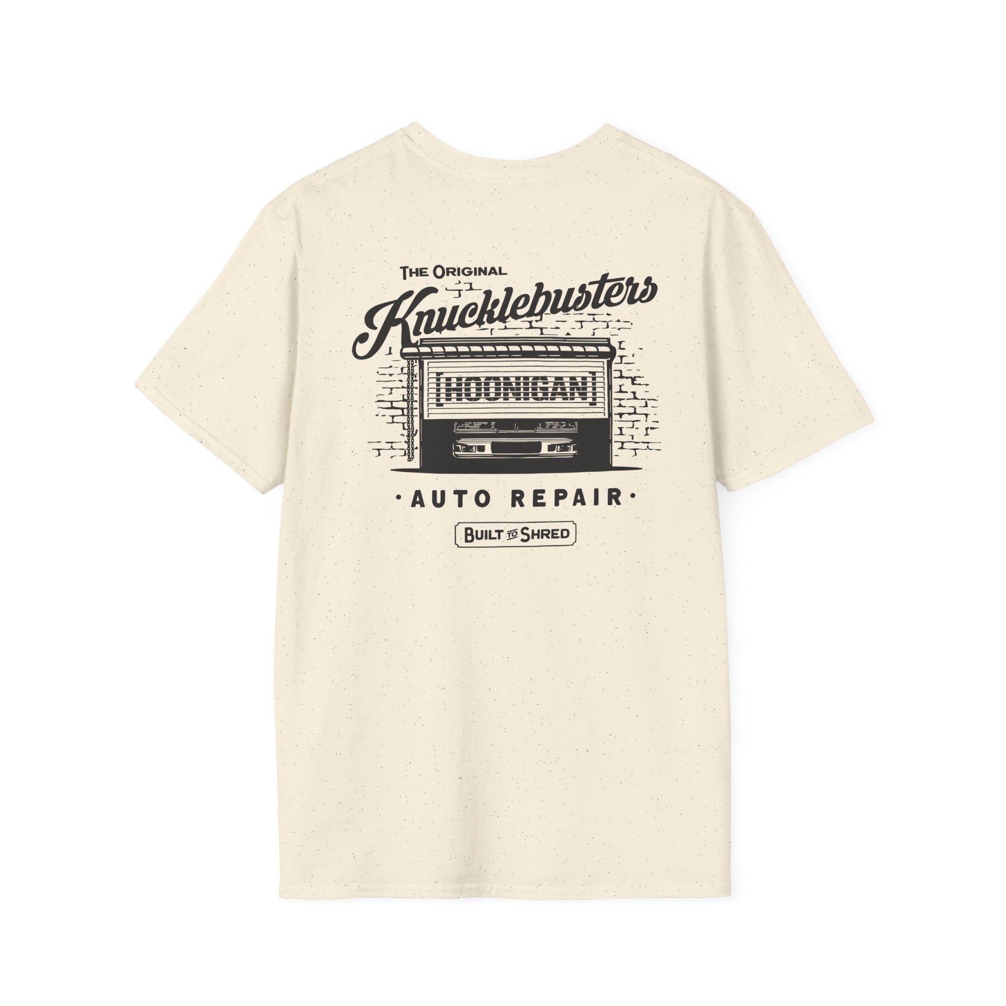 Hoonigan Knucklebusters Auto Repair Unisex Softstyle T-Shirt