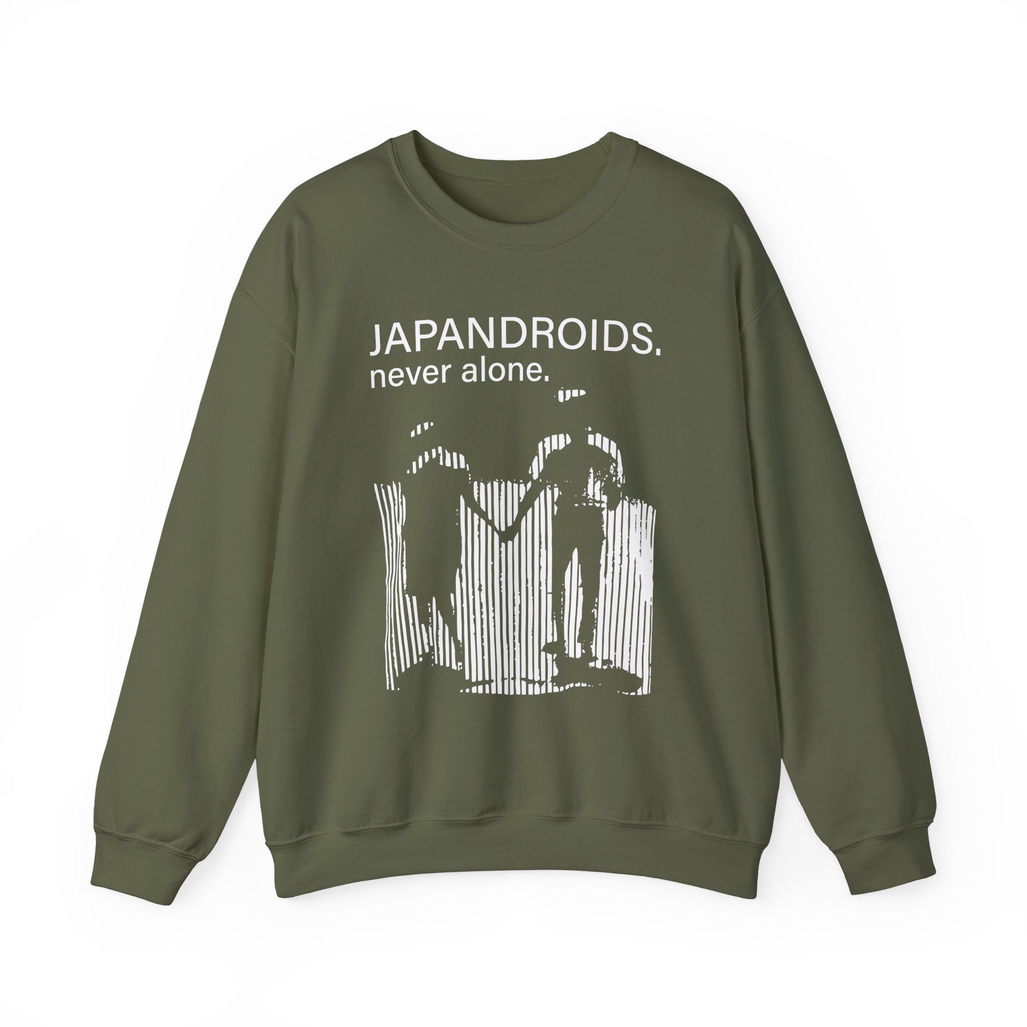 Japandroids Never Alone Unisex Heavy Blendâ„¢ Crewneck Sweatshirt