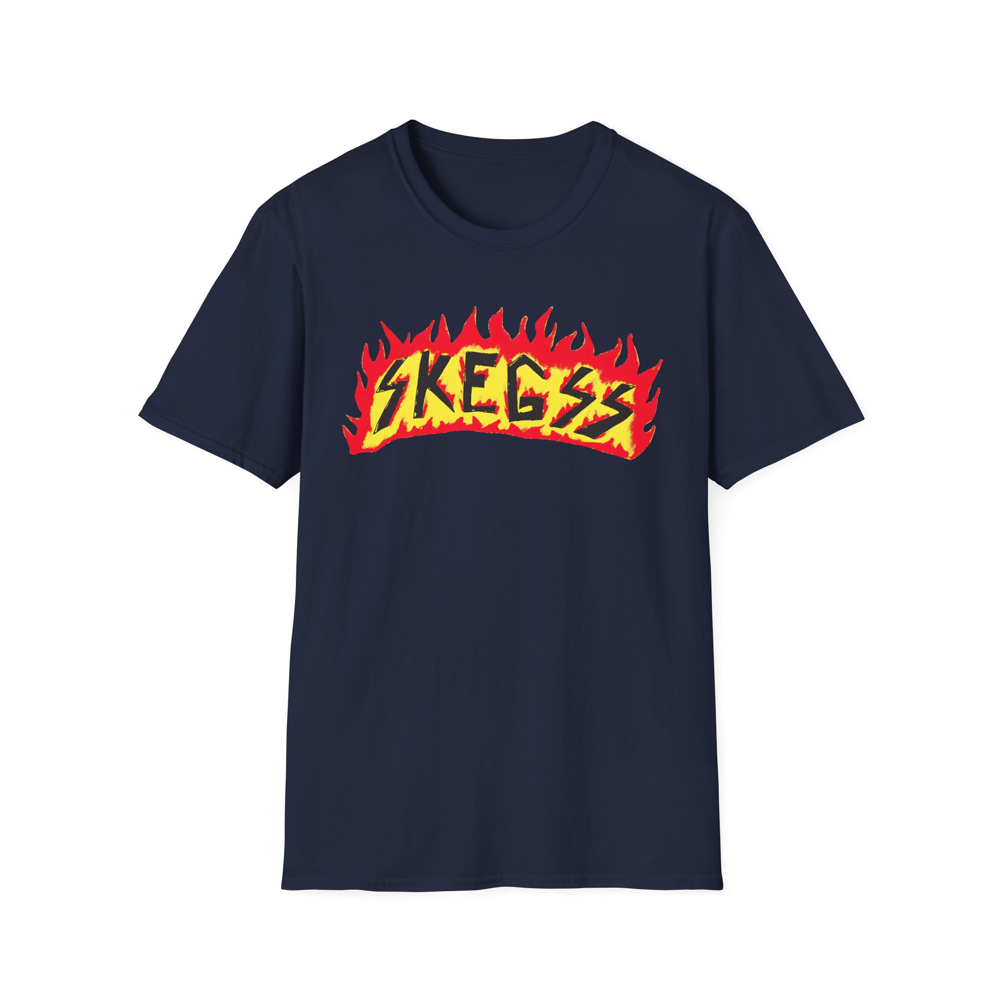 Skegss Flame Logo Unisex Softstyle T-Shirt
