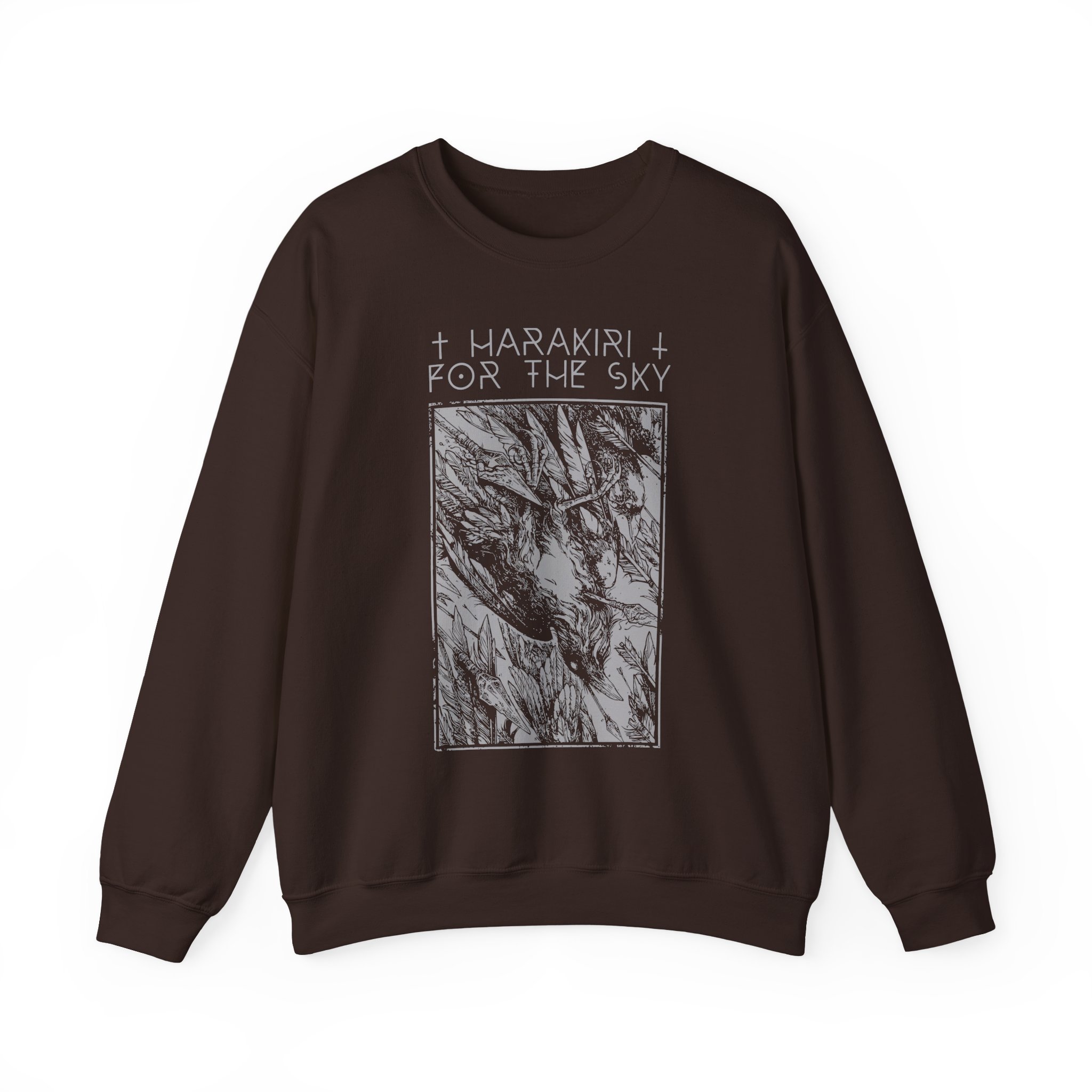Harakiri For The Sky Feather Unisex Heavy Blendâ„¢ Crewneck Sweatshirt
