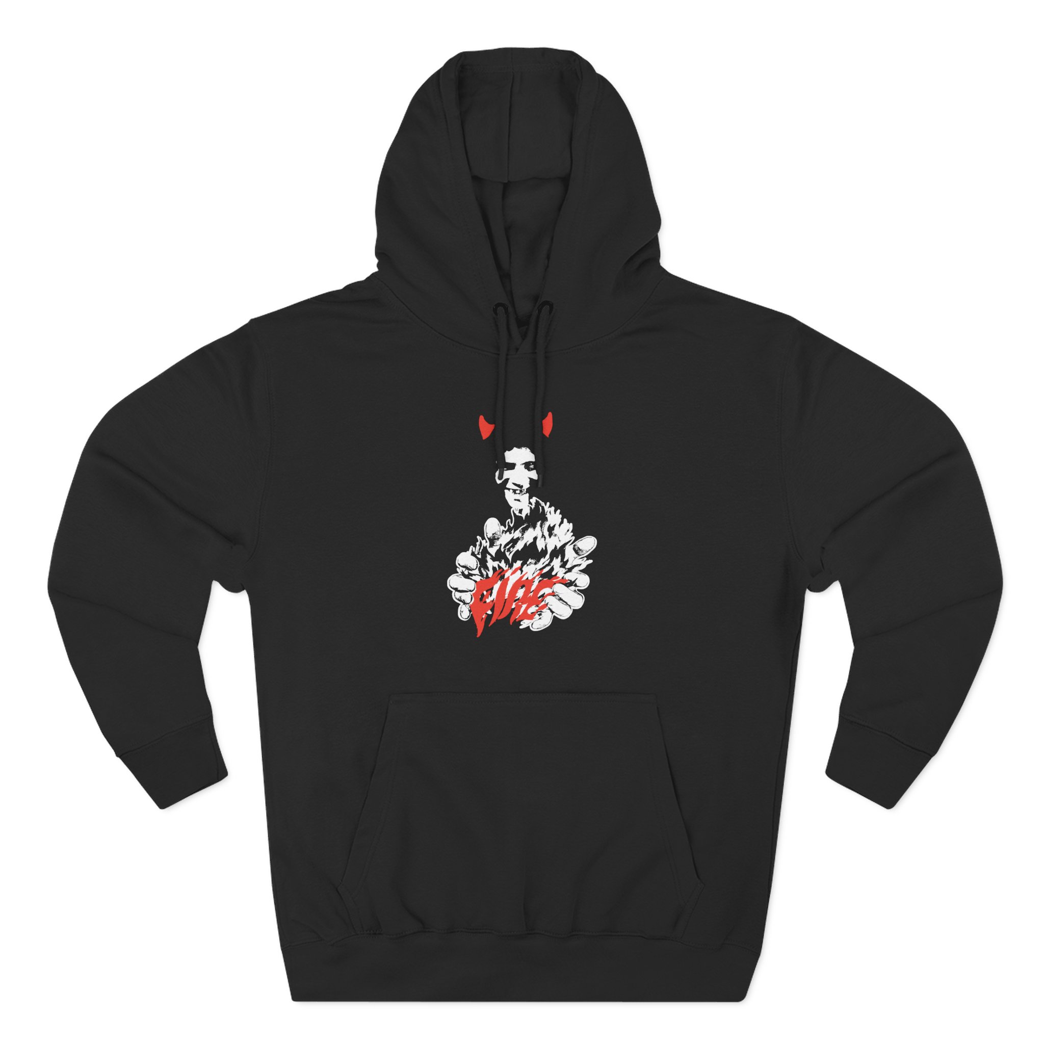 Slowthai Fire Three-Panel Fleece Hoodie