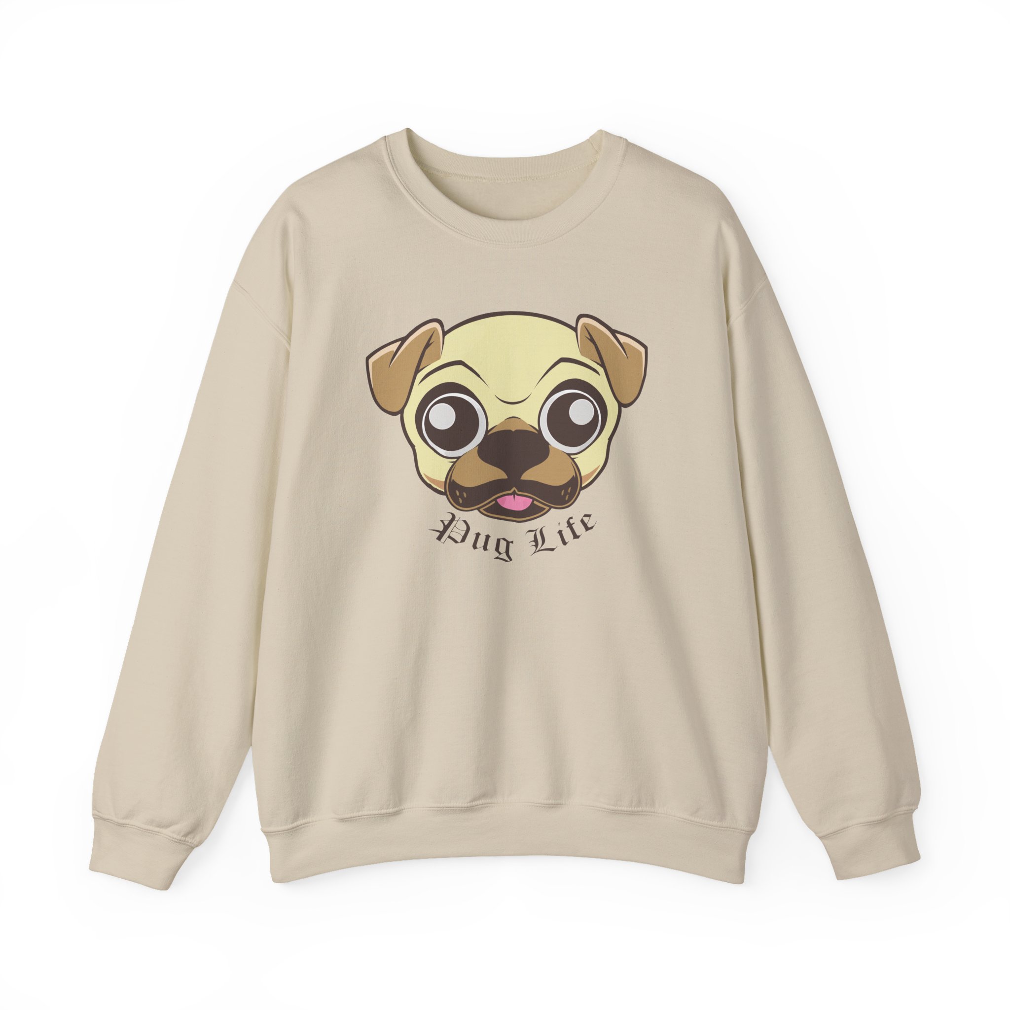 Morgz Pug Life Unisex Heavy Blendâ„¢ Crewneck Sweatshirt