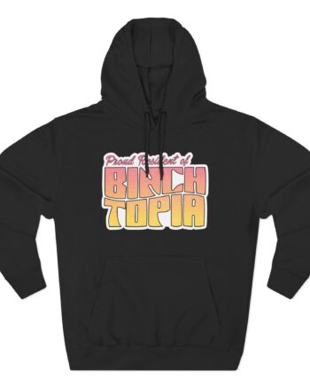 Binchtopia Three-Panel Fleece Hoodie