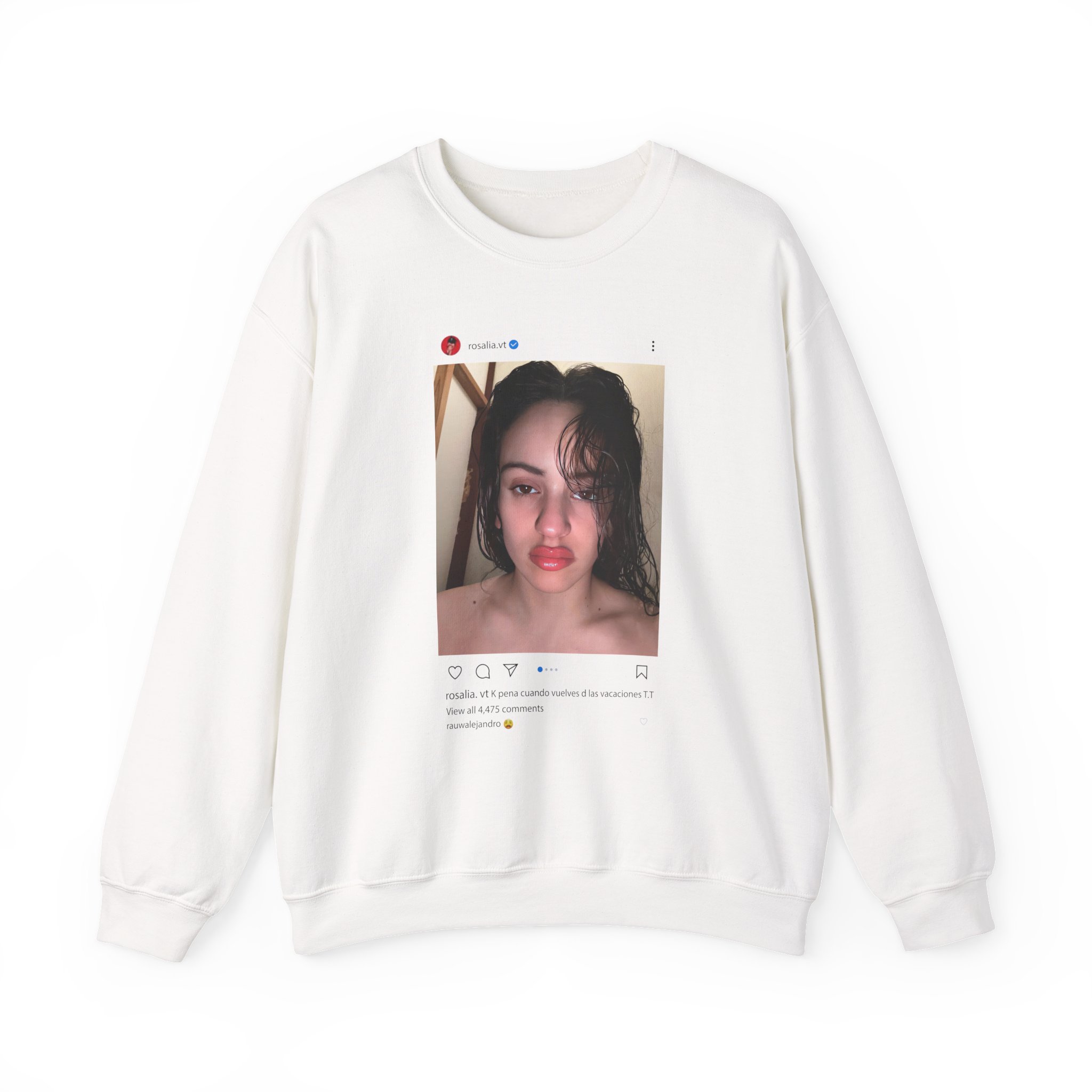 Rosalia Motomami Instagram Unisex Heavy Blendâ„¢ Crewneck Sweatshirt