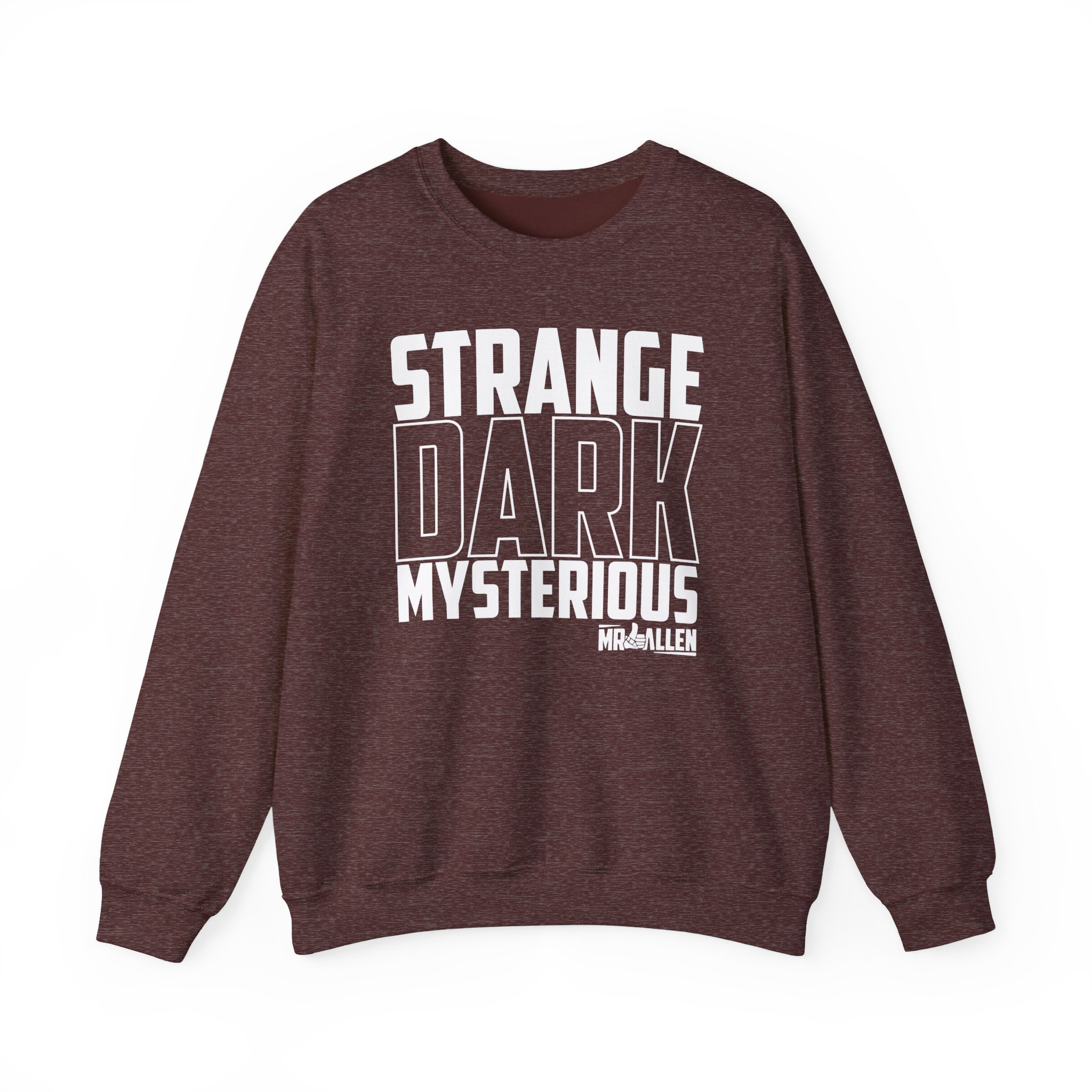 Mrballen Strange Dark Mysterious Unisex Heavy Blendâ„¢ Crewneck Sweatshirt