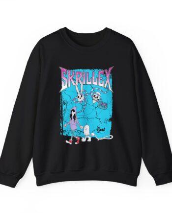 Skrillex Gost Album Cover Unisex Heavy Blend™ Crewneck Sweatshirt