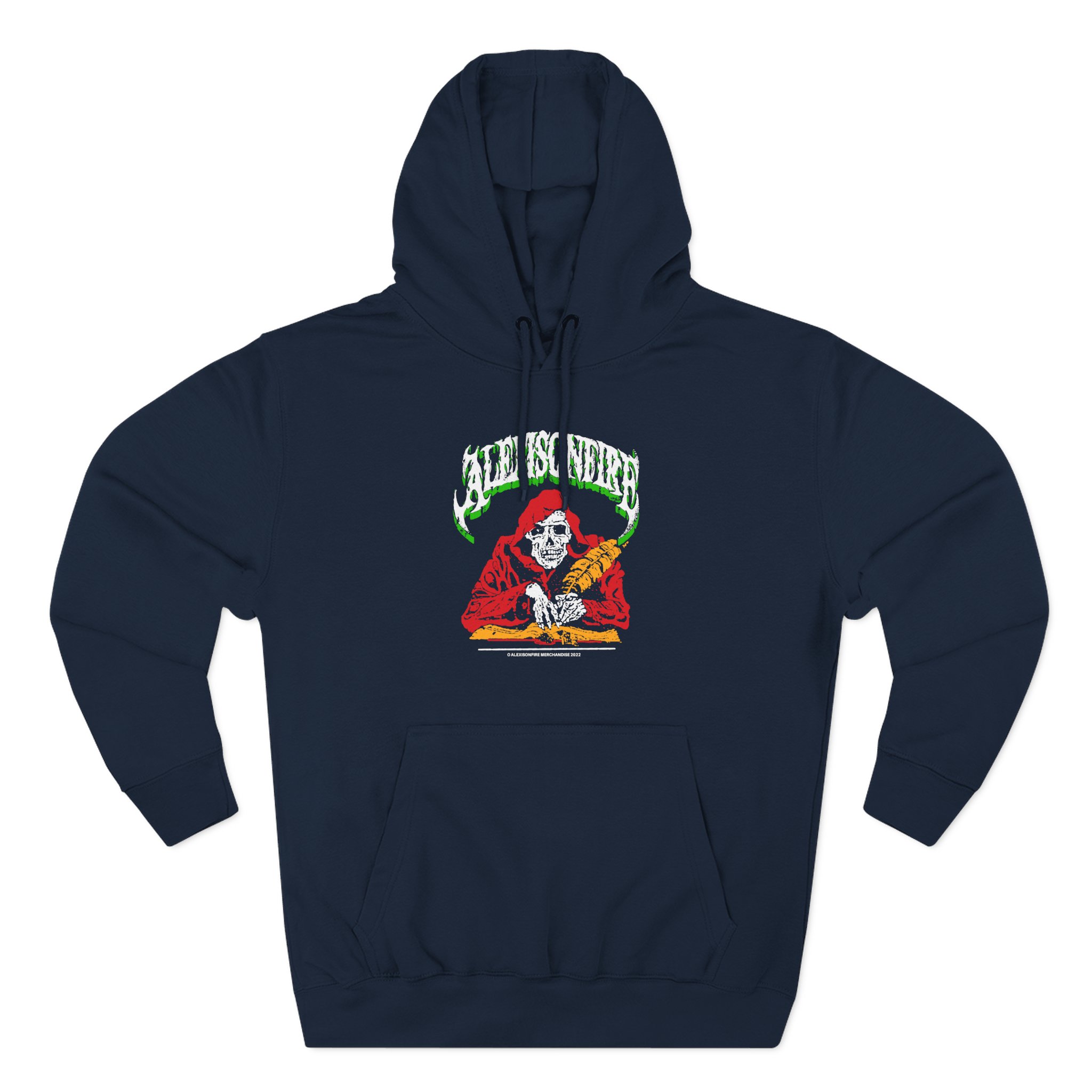 Alexisonfire Skelwrite Three-Panel Fleece Hoodie