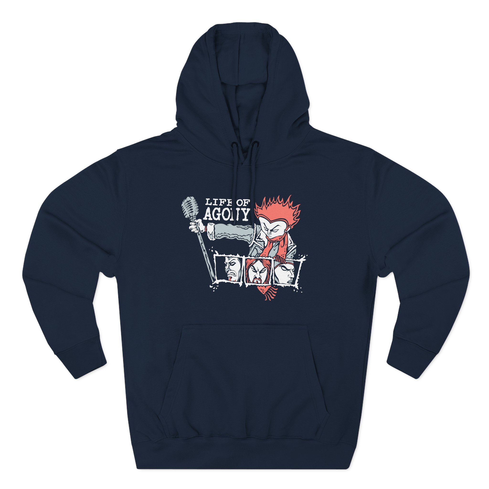 Life of Agony Three-Panel Fleece Hoodie