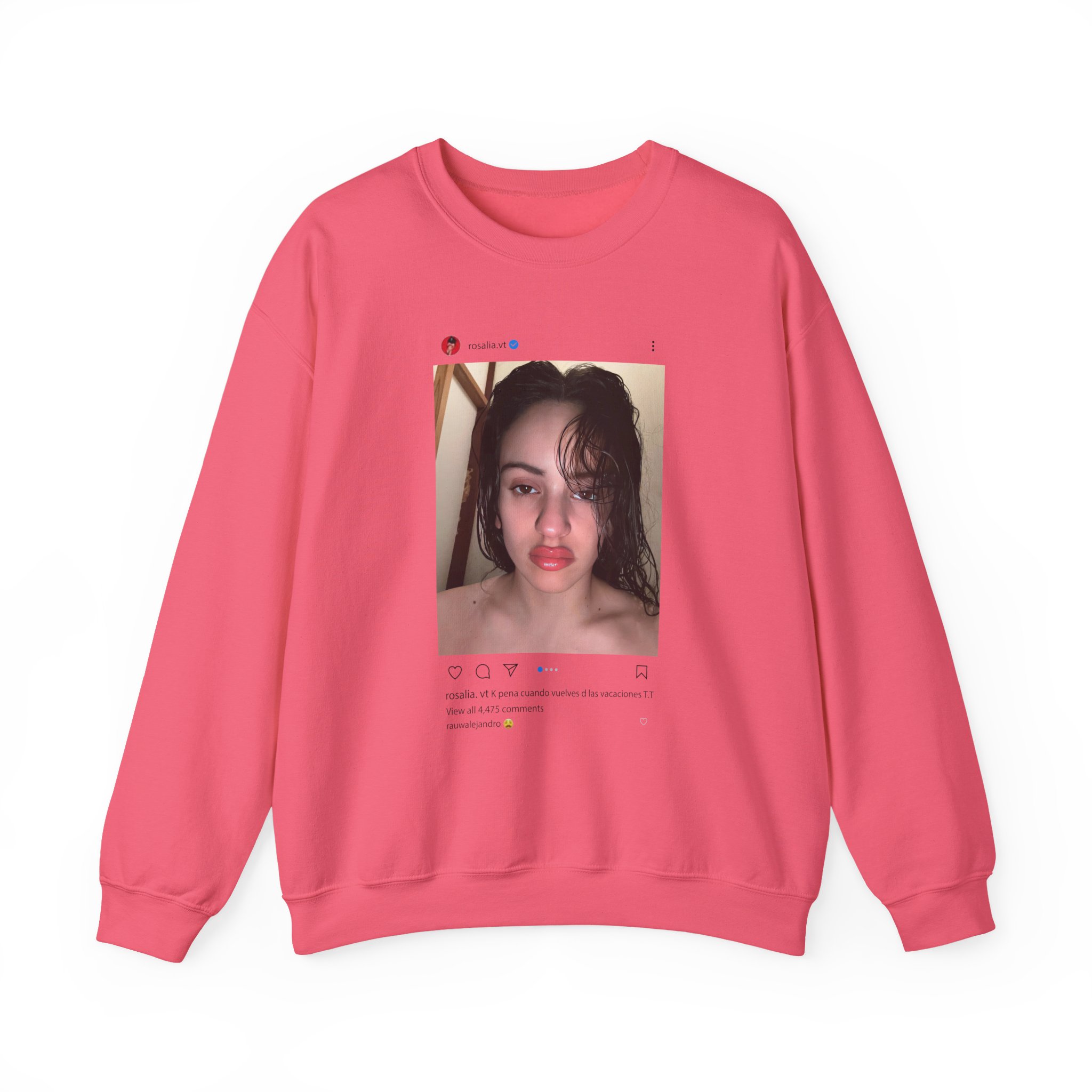 Rosalia Motomami Instagram Unisex Heavy Blendâ„¢ Crewneck Sweatshirt